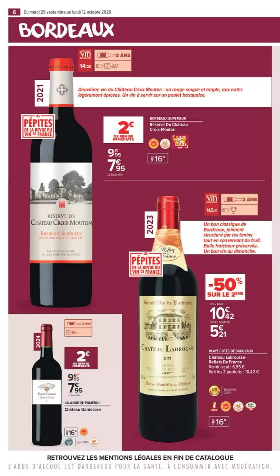 Prospectus promotionnel Carrefour Market valable à partir du 29/09/2026 - Page 6.