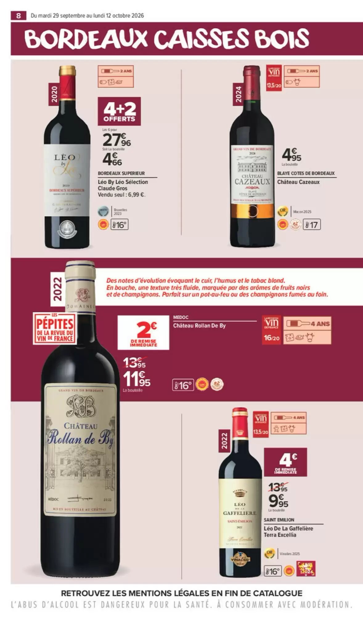 Prospectus promotionnel Carrefour Market valable à partir du 29/09/2026 - Page 8.