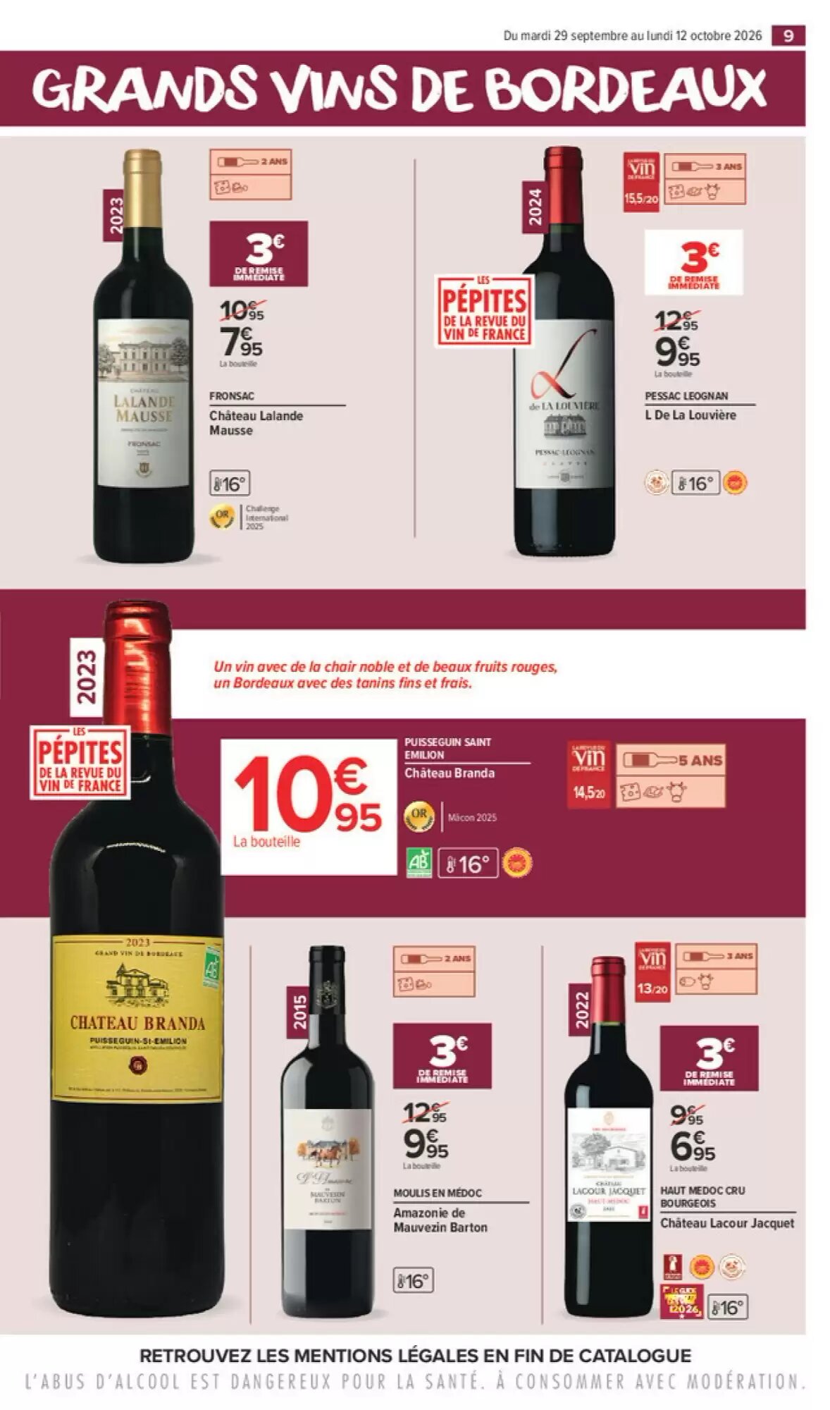 Prospectus promotionnel Carrefour Market valable à partir du 29/09/2026 - Page 9.