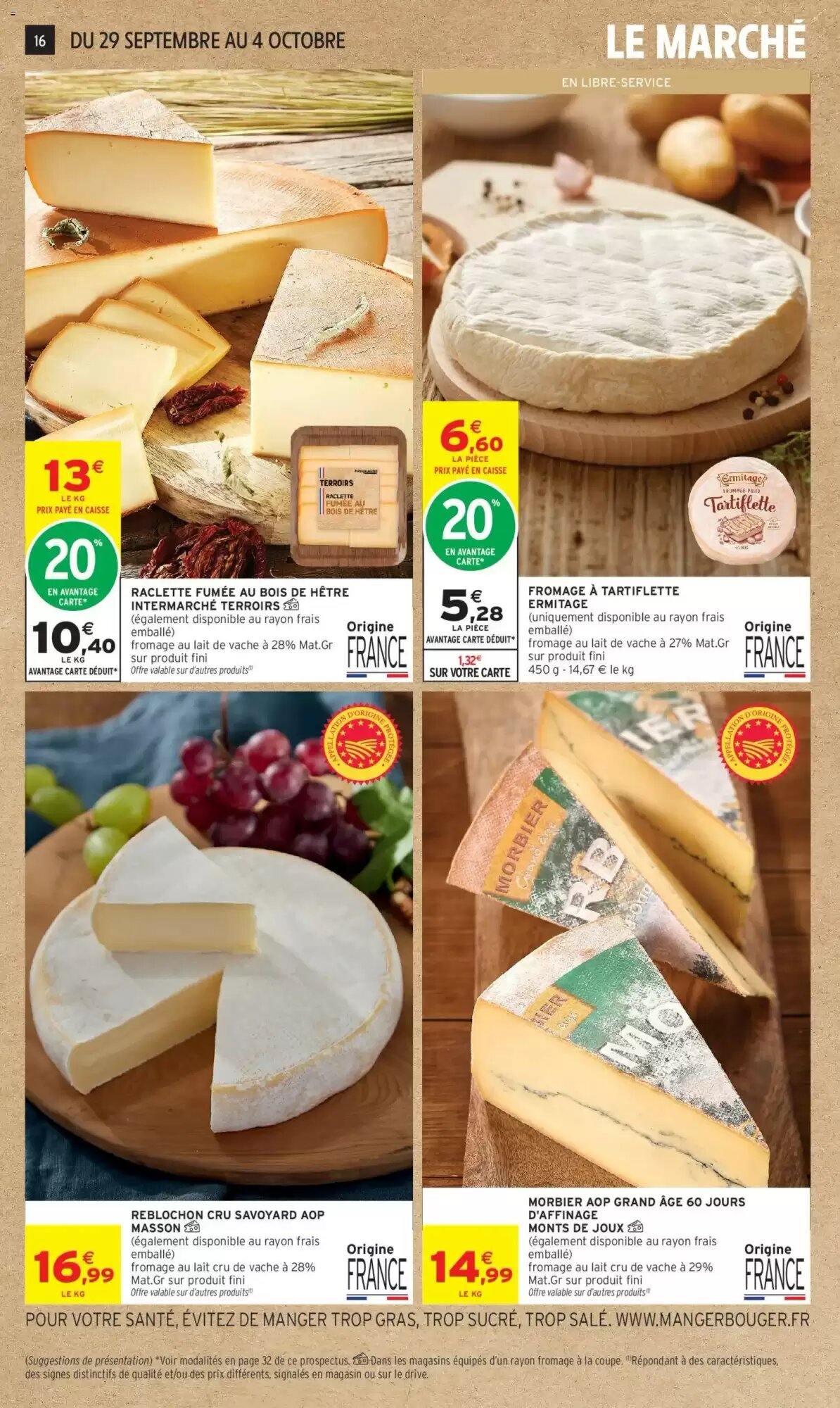 Prospectus promotionnel Intermarché valable à partir du 29/09/2026 - Page 16.