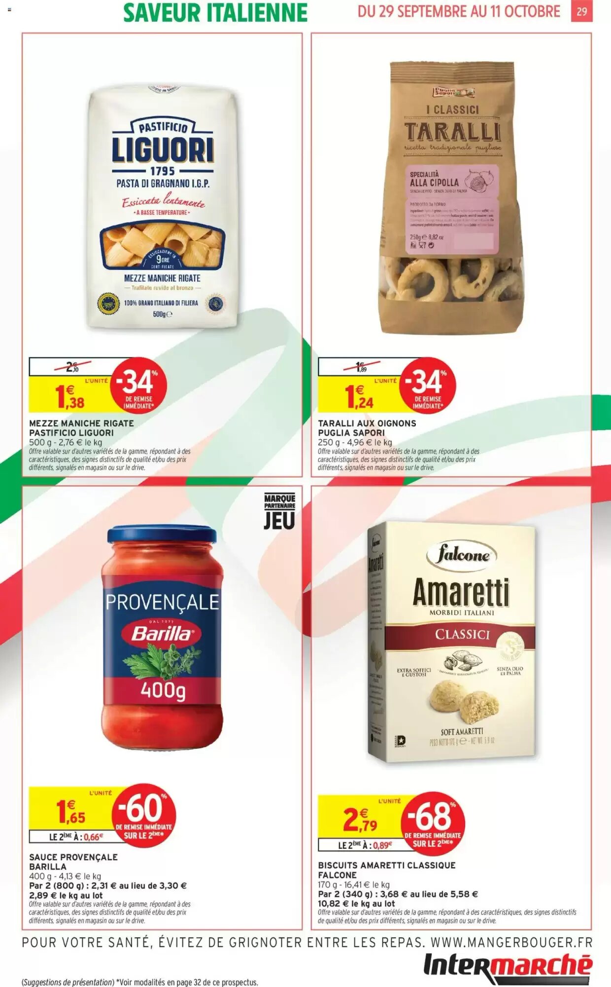 Prospectus promotionnel Intermarché valable à partir du 29/09/2026 - Page 21.
