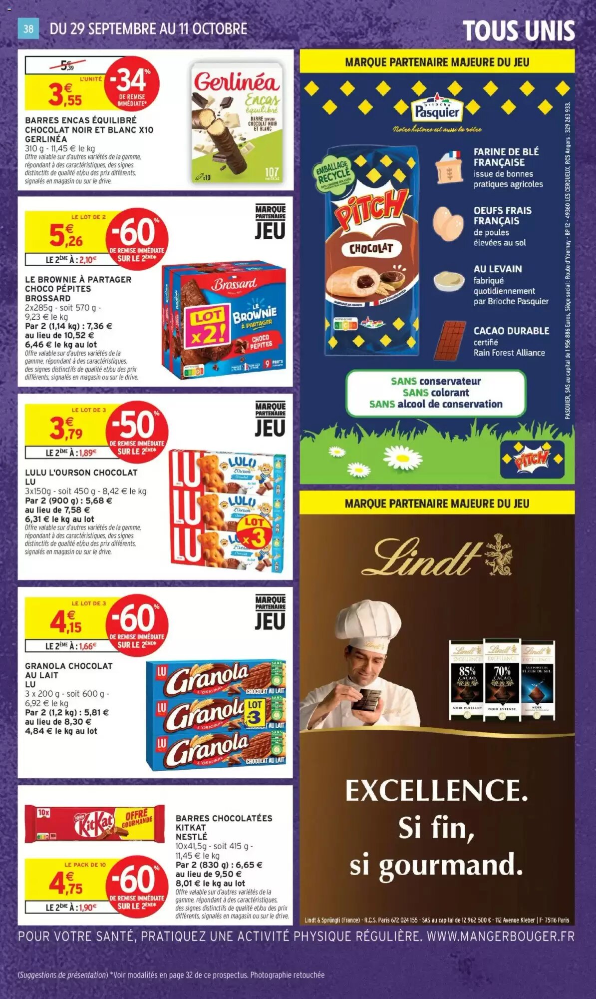 Prospectus promotionnel Intermarché valable à partir du 29/09/2026 - Page 30.