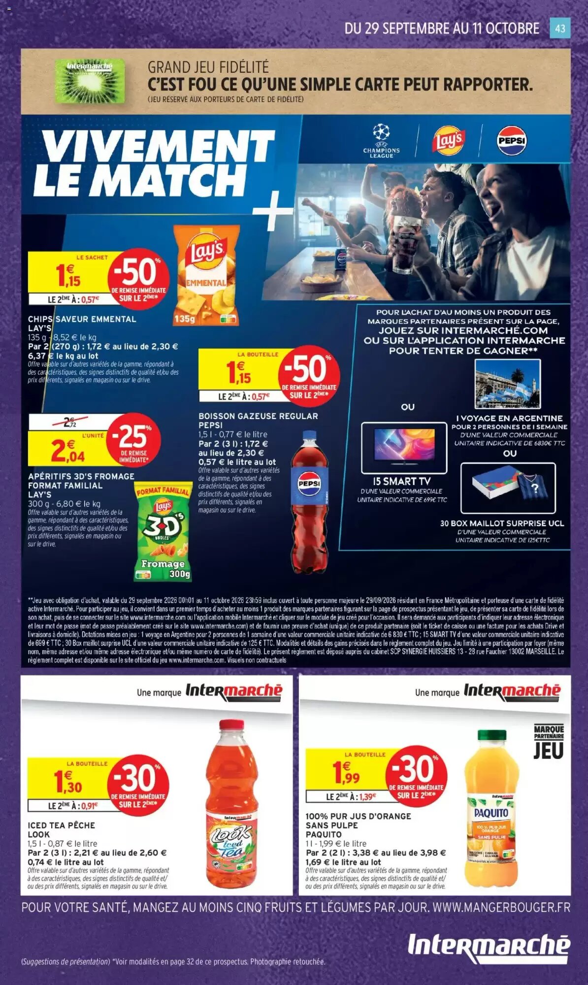 Prospectus promotionnel Intermarché valable à partir du 29/09/2026 - Page 35.