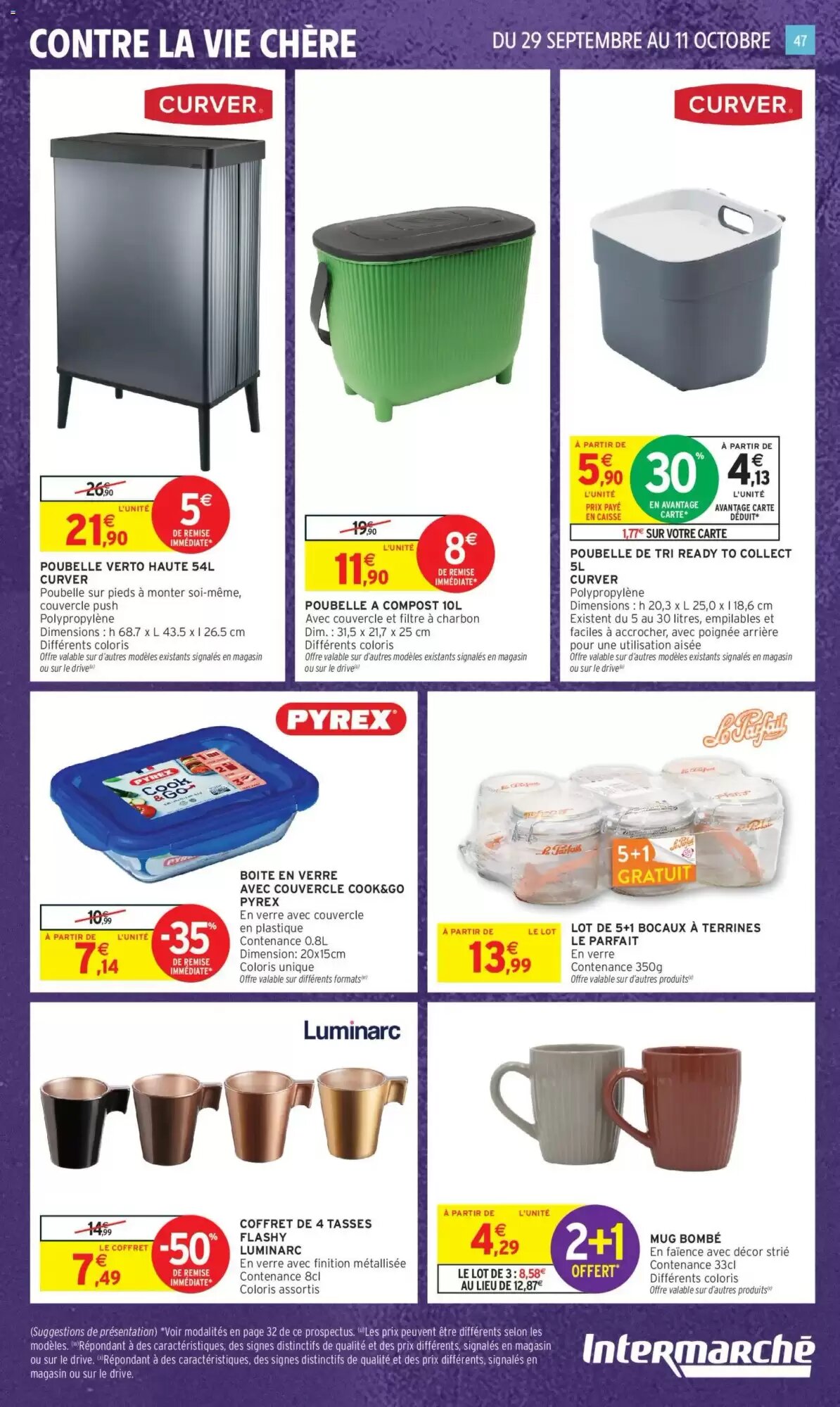 Prospectus promotionnel Intermarché valable à partir du 29/09/2026 - Page 39.