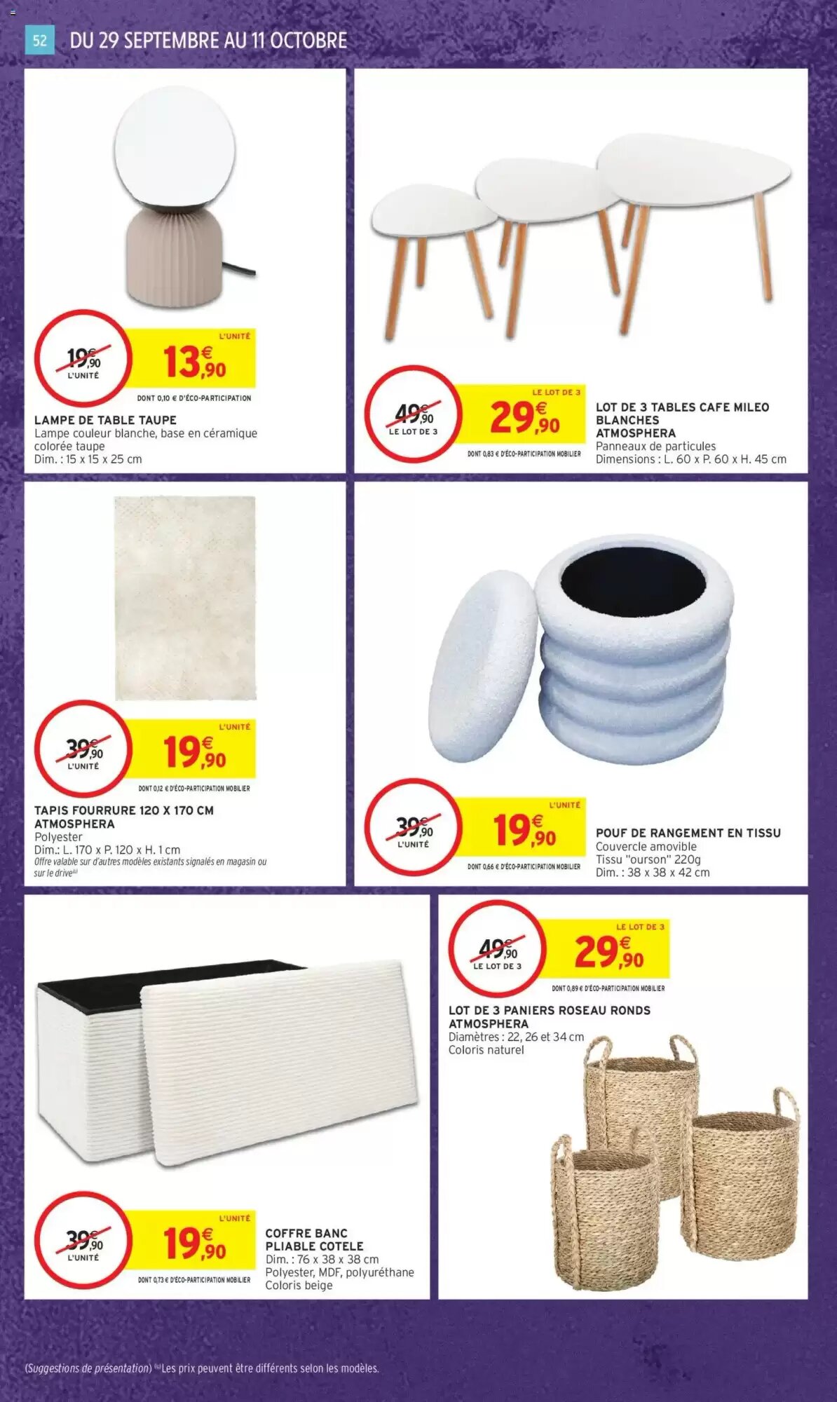 Prospectus promotionnel Intermarché valable à partir du 29/09/2026 - Page 44.