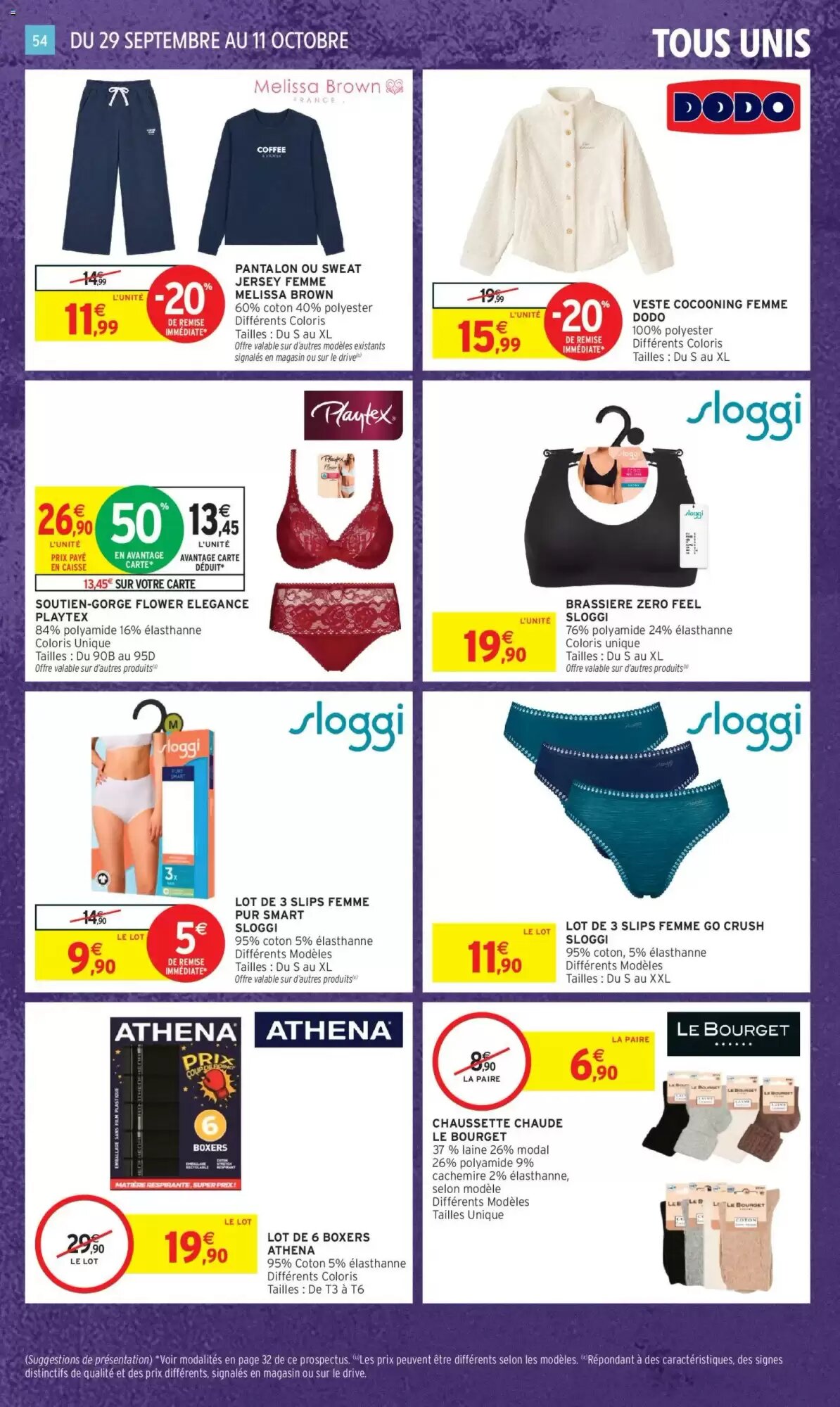 Prospectus promotionnel Intermarché valable à partir du 29/09/2026 - Page 46.