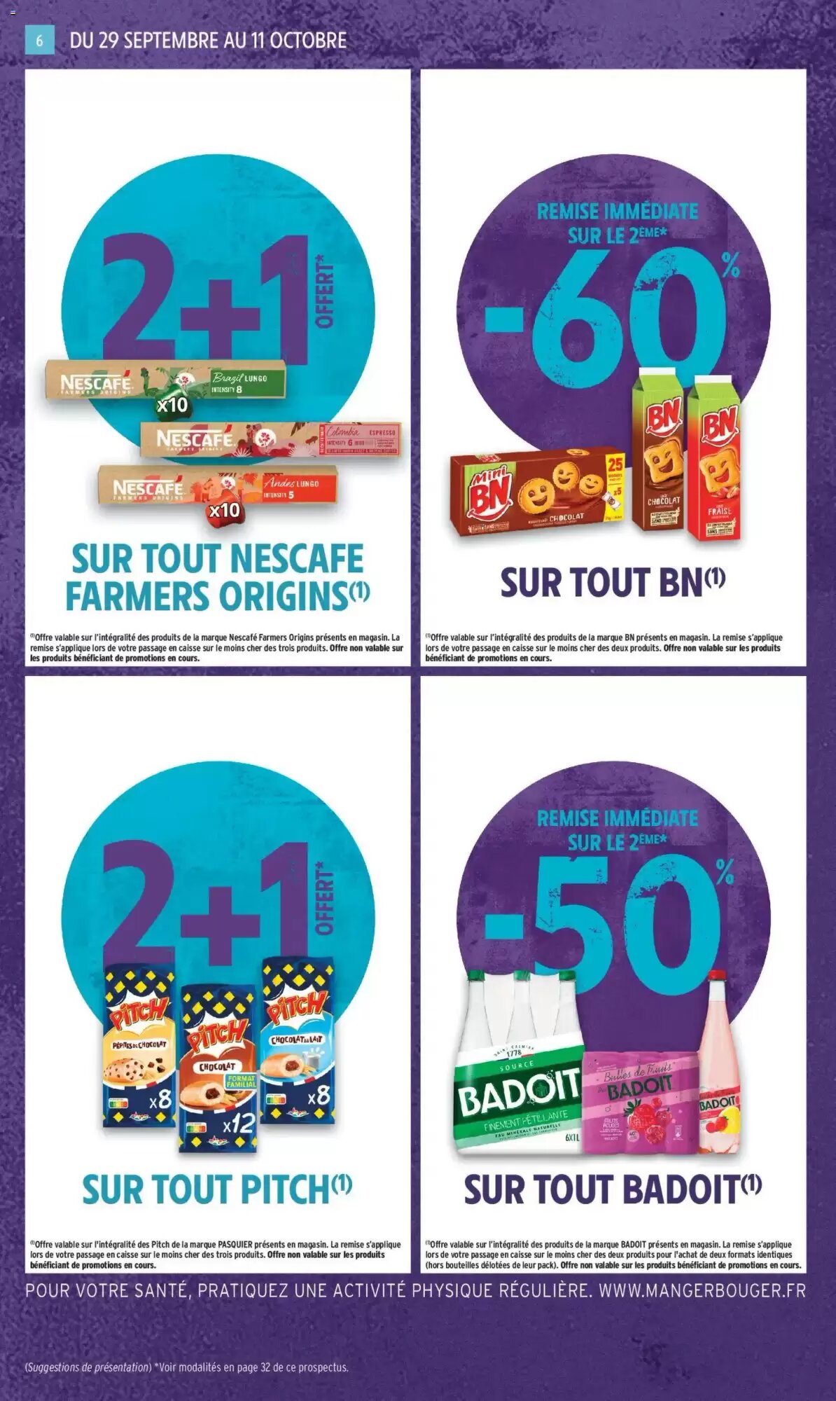 Prospectus promotionnel Intermarché valable à partir du 29/09/2026 - Page 6.