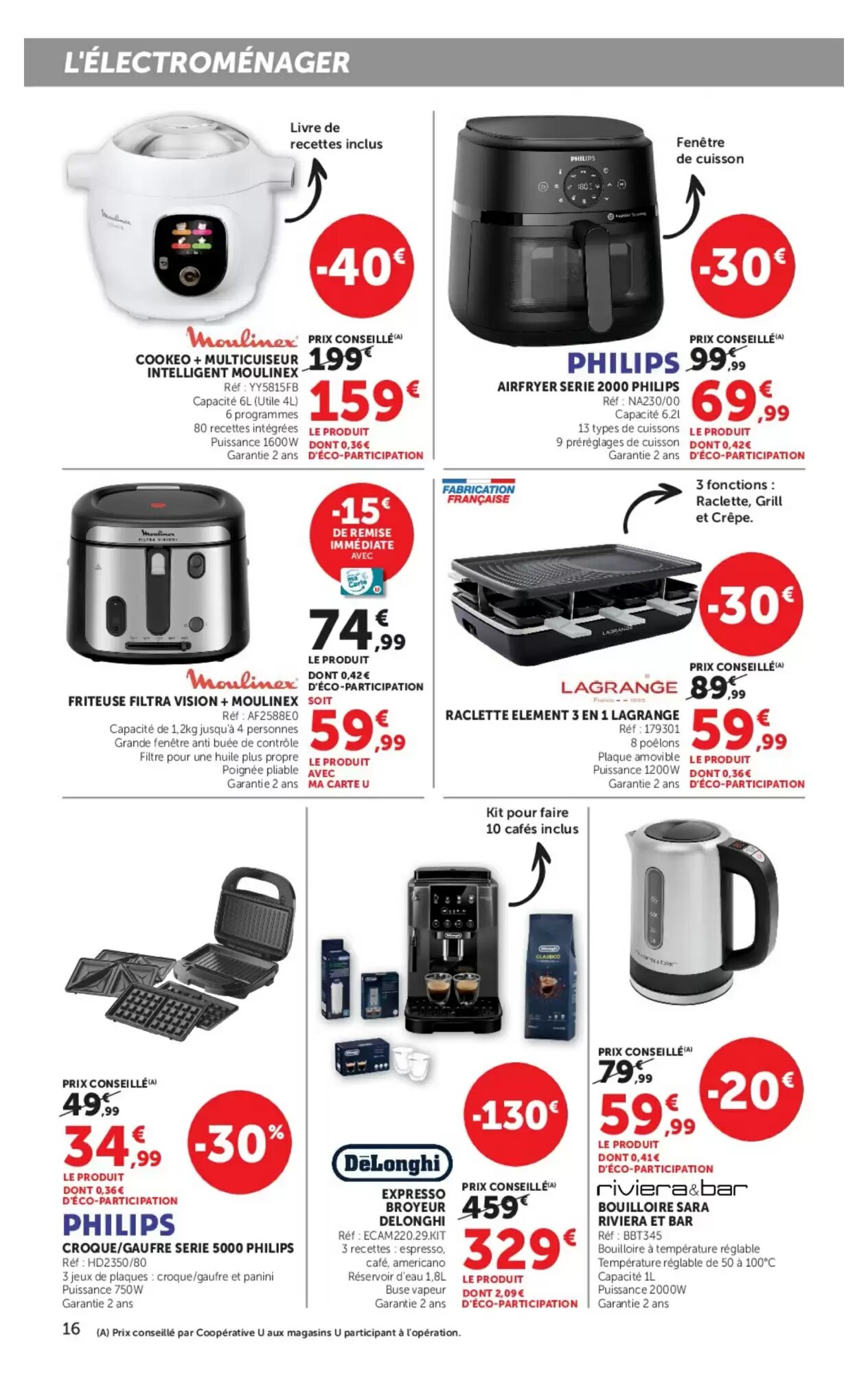 Prospectus promotionnel Super U valable à partir du 29/09/2026 - Page 16.