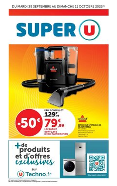 Prospectus promotionnel Super U valable à partir du 29/09/2026