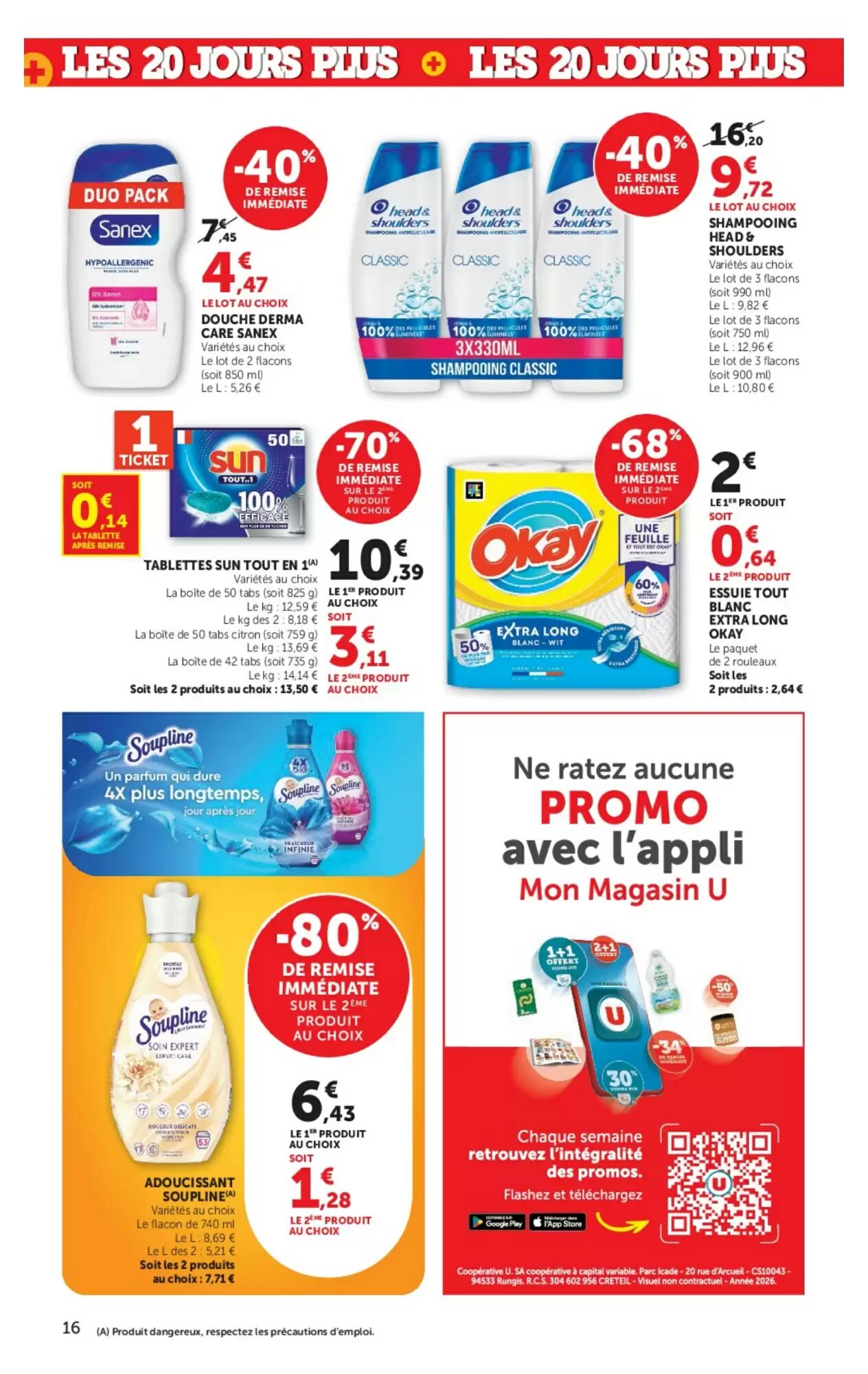 Prospectus promotionnel U Express valable à partir du 29/09/2026 - Page 16.