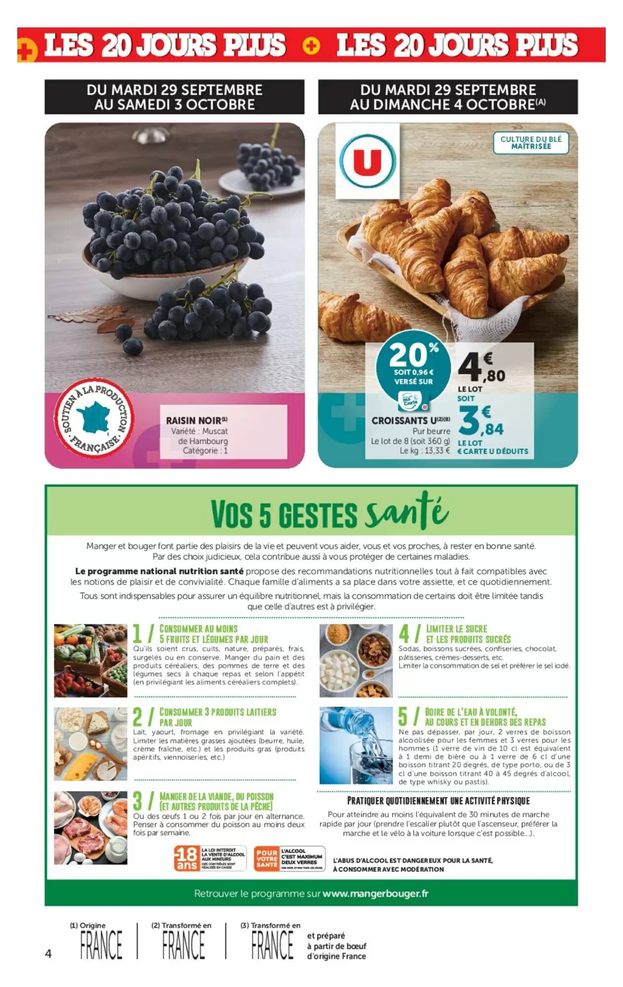 Prospectus promotionnel U Express valable à partir du 29/09/2026 - Page 4.