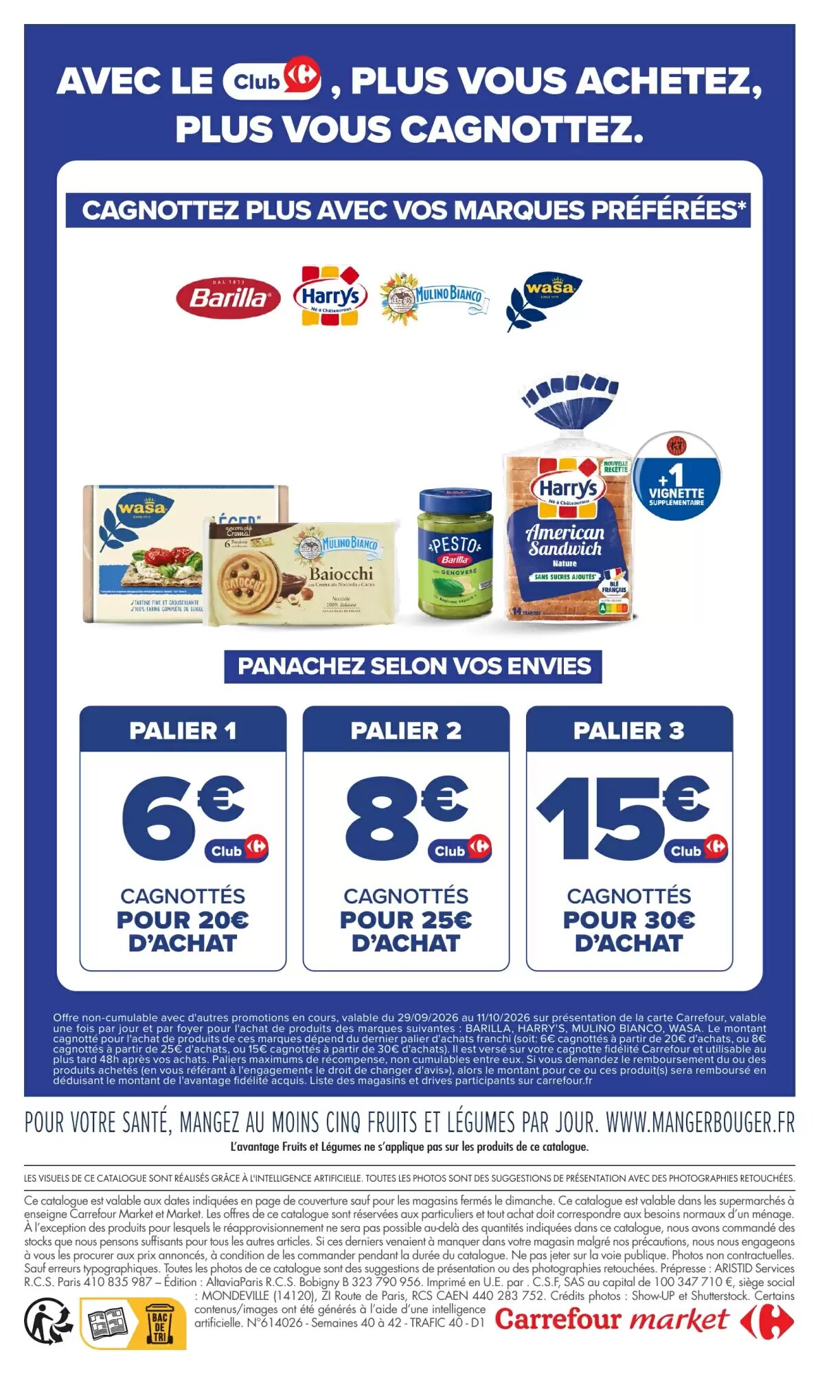 Prospectus promotionnel Carrefour Market valable à partir du 29/09/2026 - Page 2.