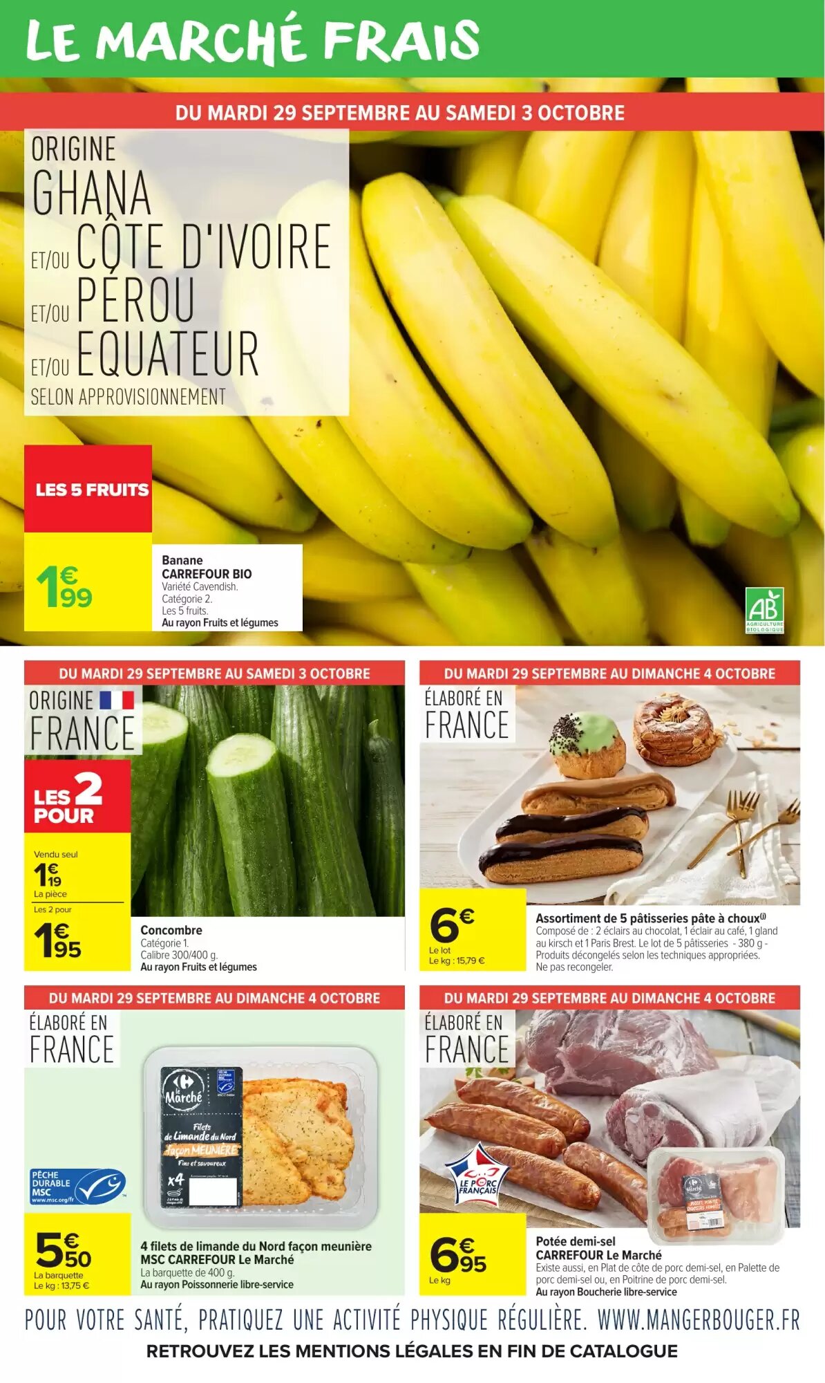 Prospectus promotionnel Carrefour Market valable à partir du 29/09/2026 - Page 6.