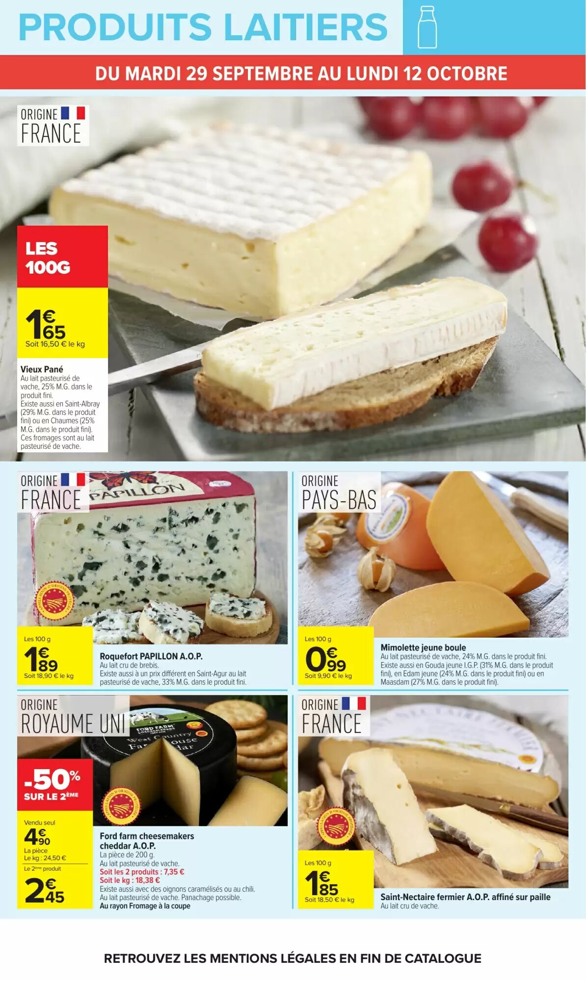 Prospectus promotionnel Carrefour valable à partir du 29/09/2026 - Page 15.