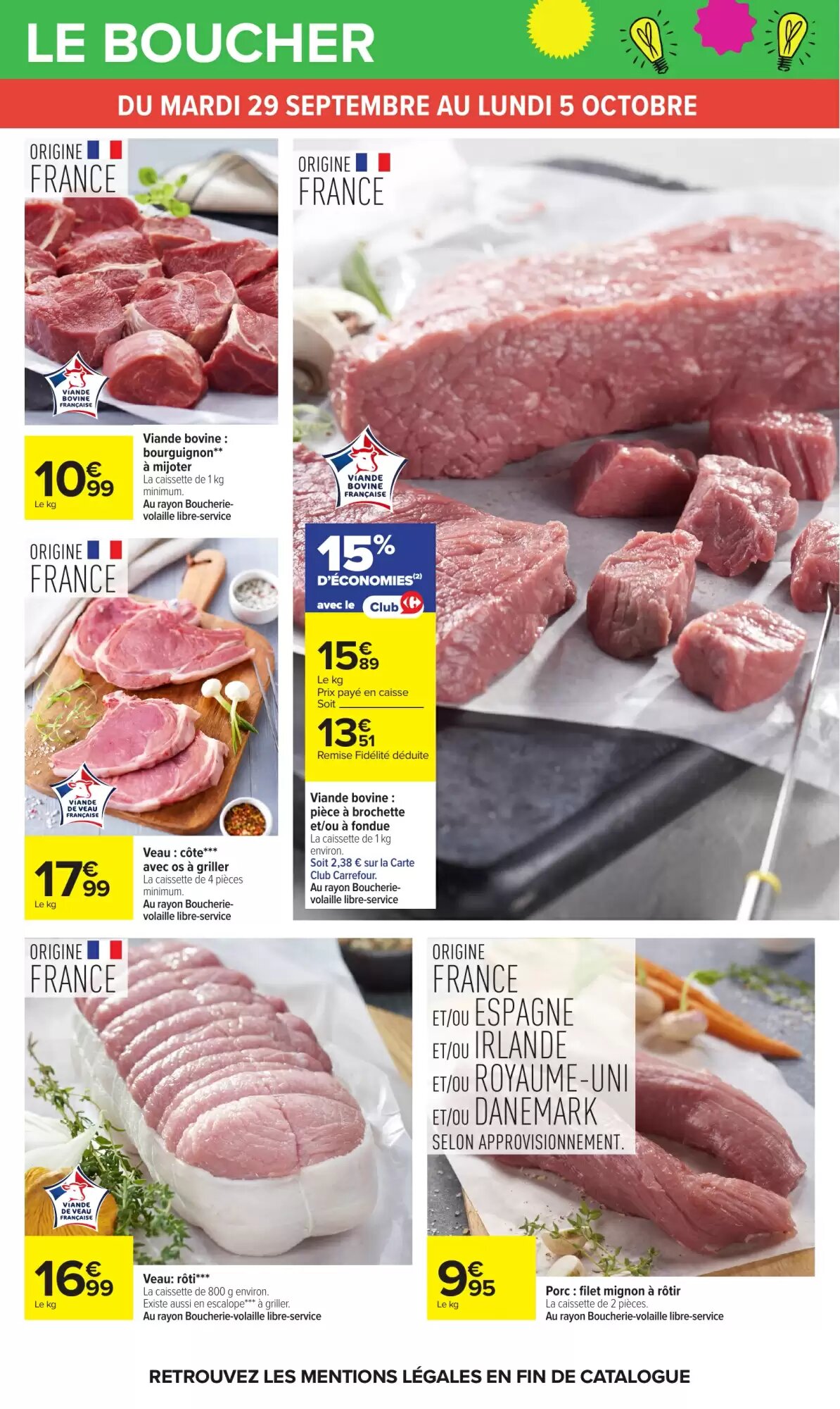 Prospectus promotionnel Carrefour valable à partir du 29/09/2026 - Page 30.