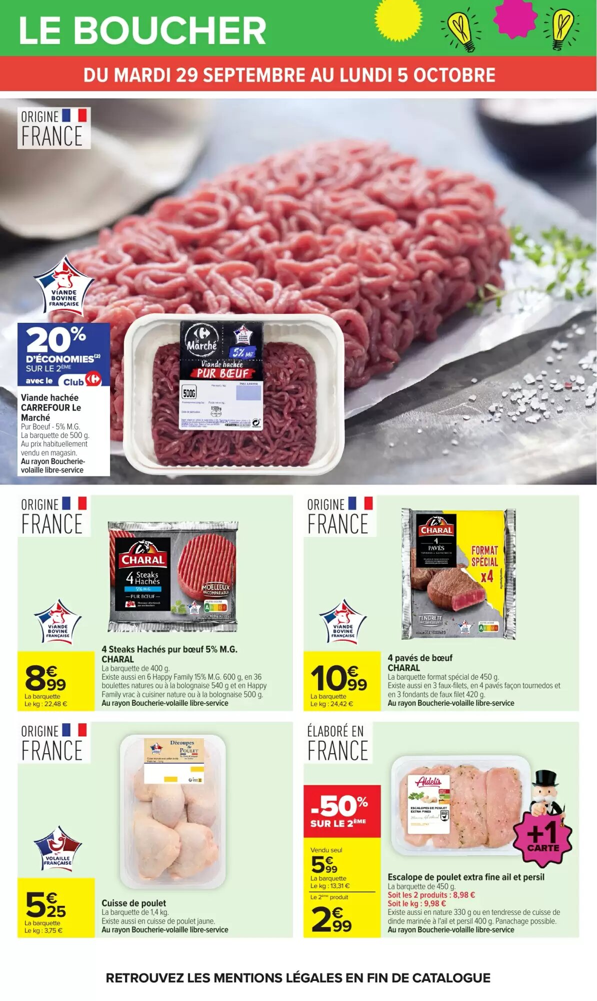 Prospectus promotionnel Carrefour valable à partir du 29/09/2026 - Page 32.