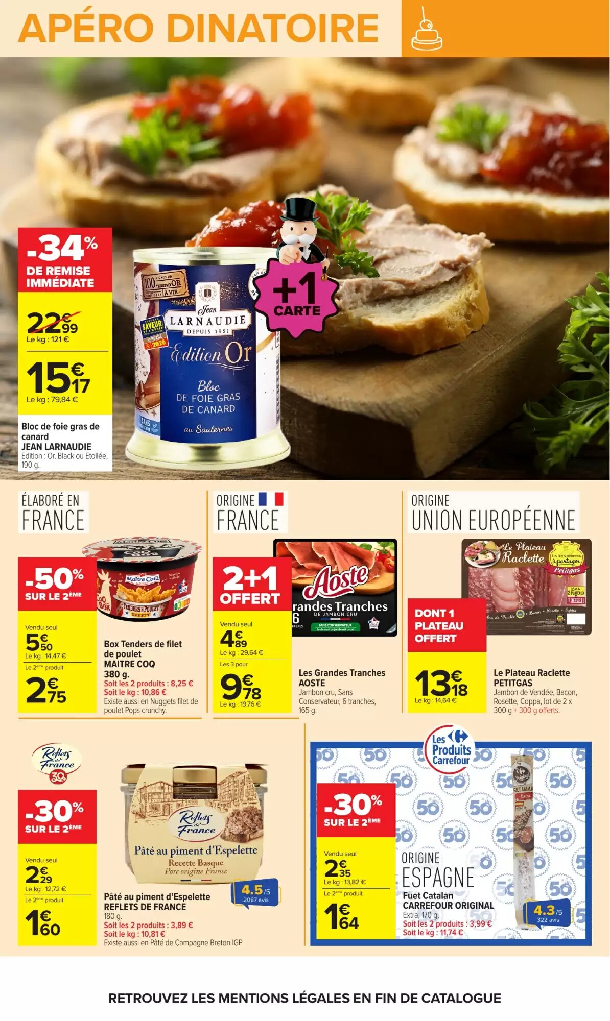 Prospectus promotionnel Carrefour valable à partir du 29/09/2026 - Page 44.