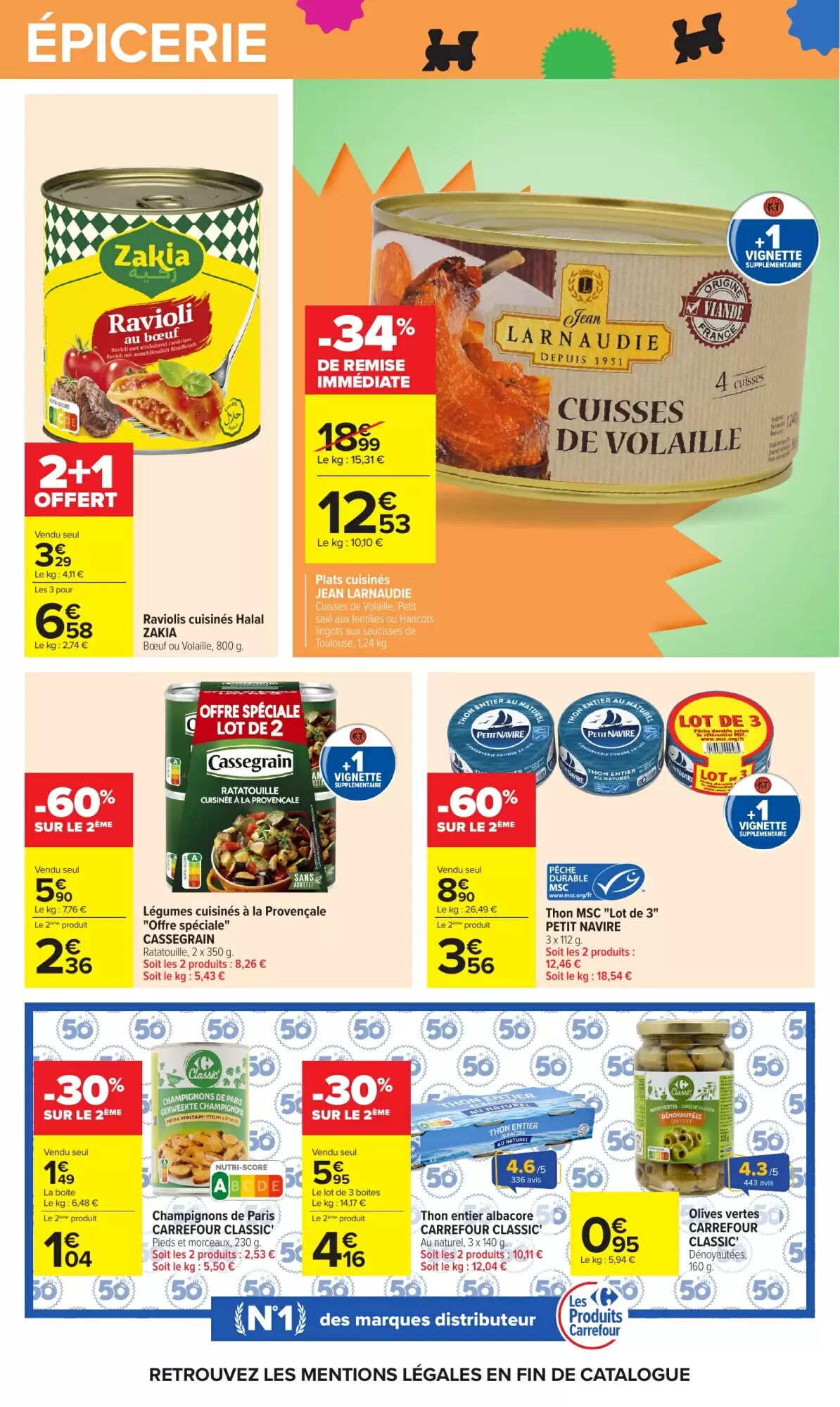 Prospectus promotionnel Carrefour valable à partir du 29/09/2026 - Page 50.