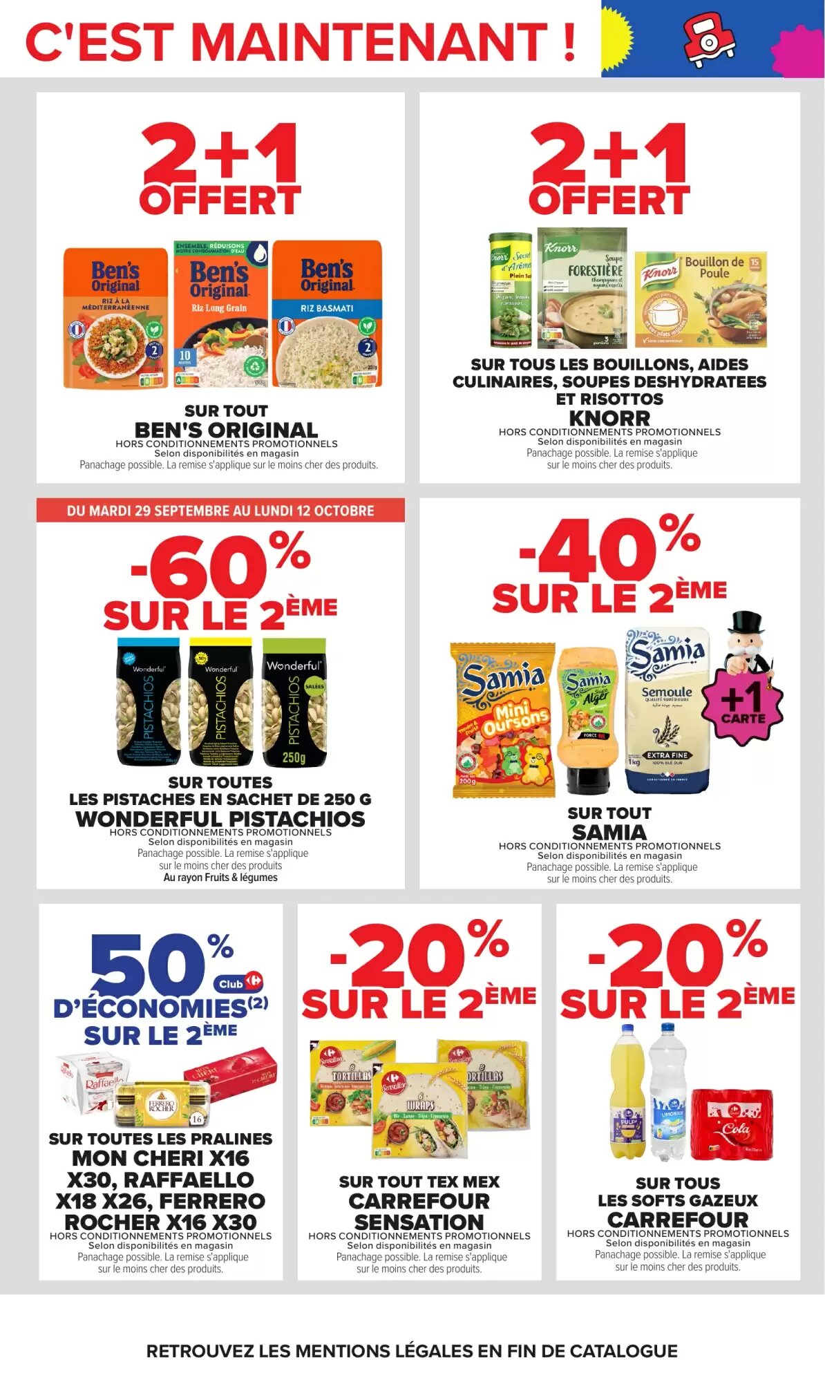 Prospectus promotionnel Carrefour valable à partir du 29/09/2026 - Page 52.