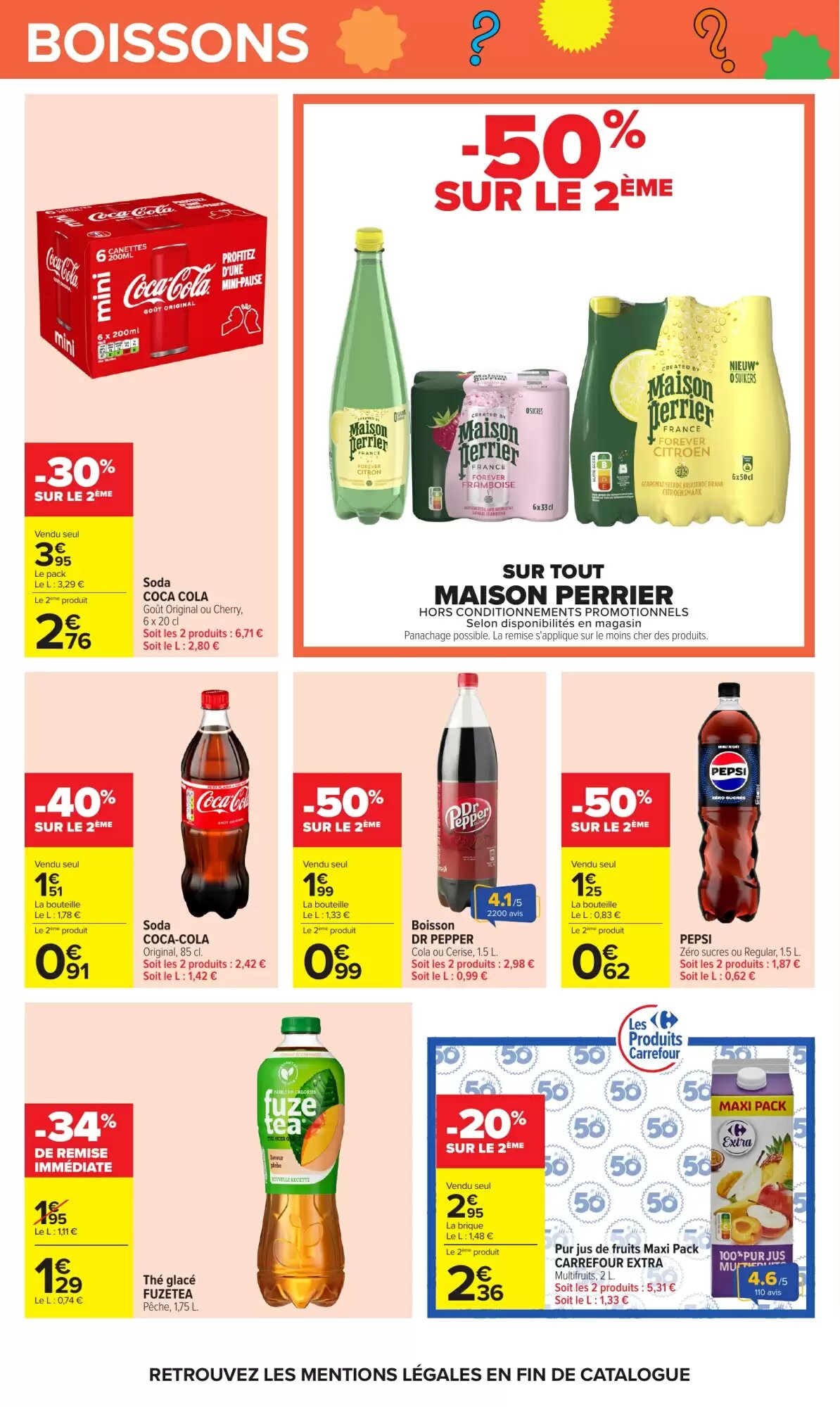 Prospectus promotionnel Carrefour valable à partir du 29/09/2026 - Page 56.