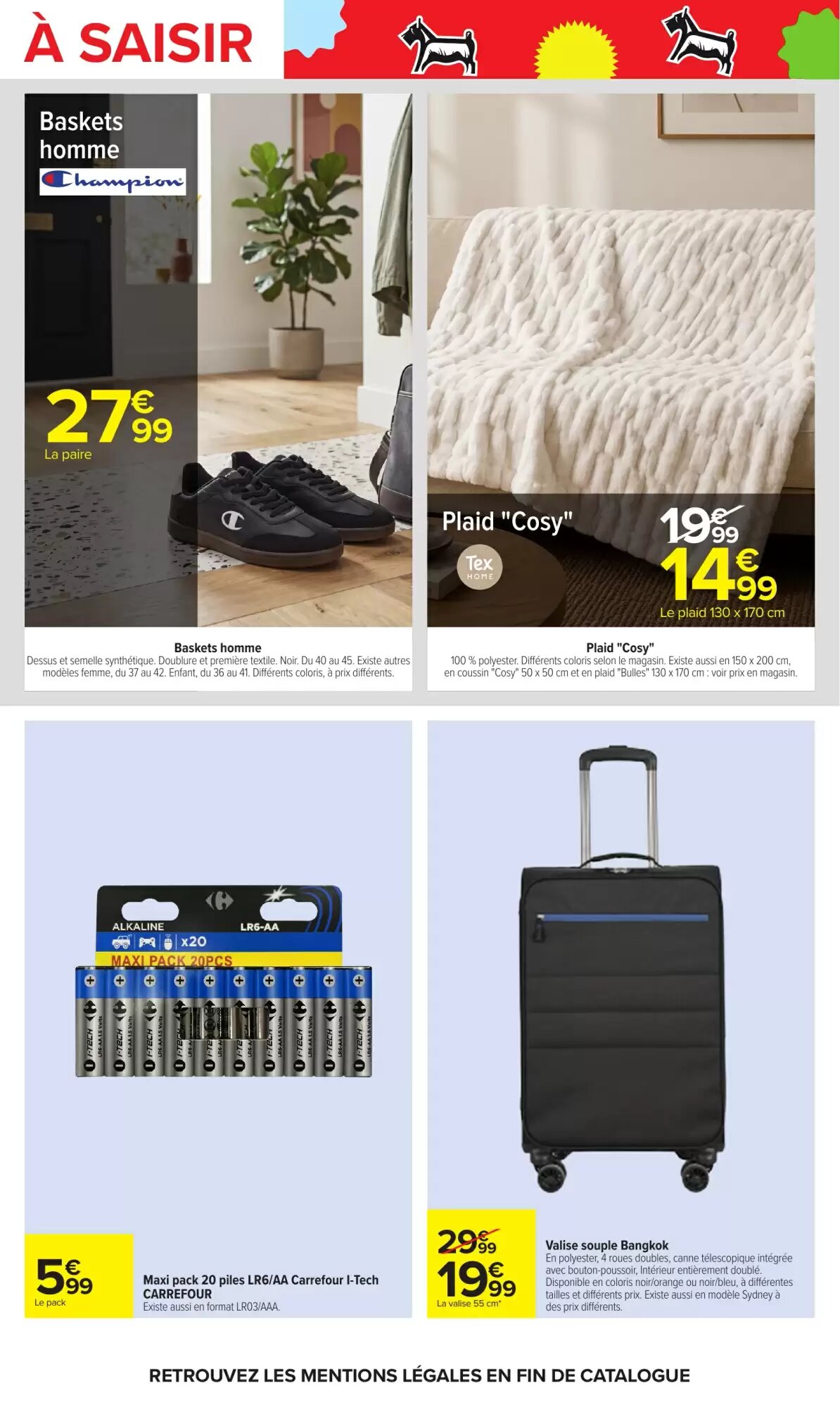 Prospectus promotionnel Carrefour valable à partir du 29/09/2026 - Page 68.