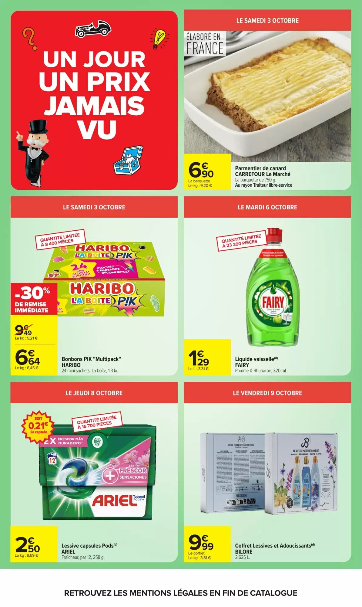 Prospectus promotionnel Carrefour valable à partir du 29/09/2026 - Page 7.