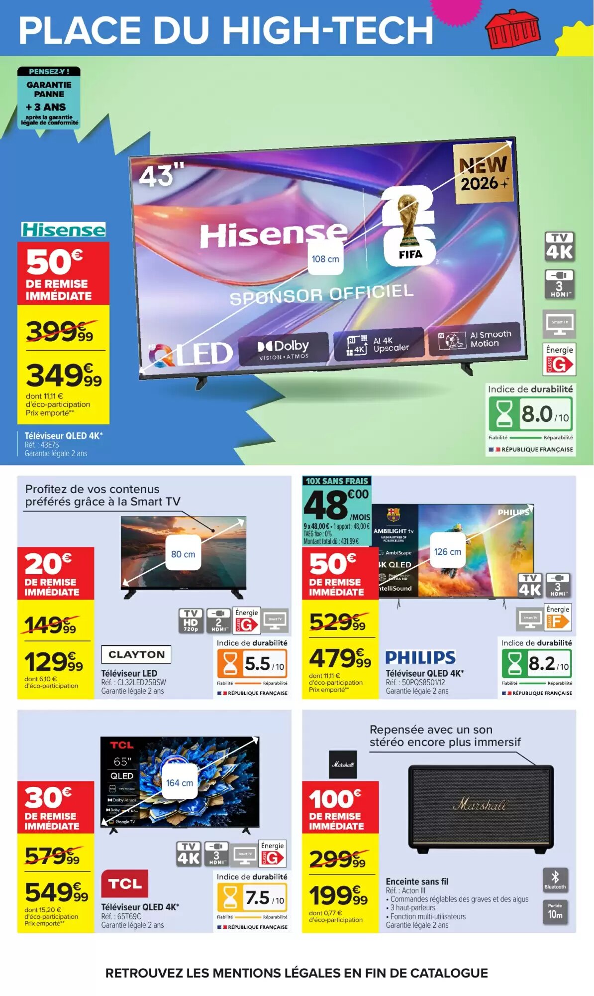 Prospectus promotionnel Carrefour valable à partir du 29/09/2026 - Page 74.