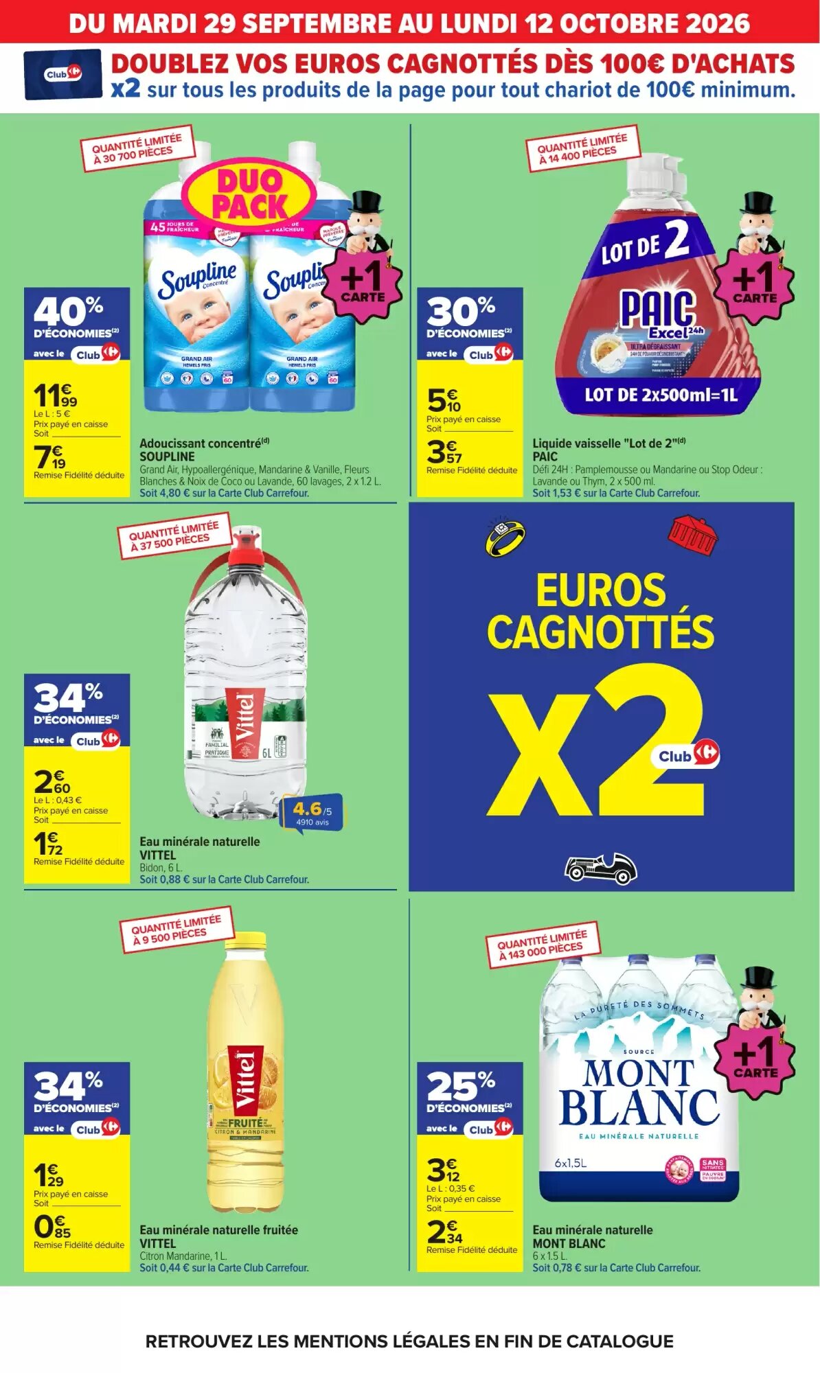 Prospectus promotionnel Carrefour valable à partir du 29/09/2026 - Page 9.