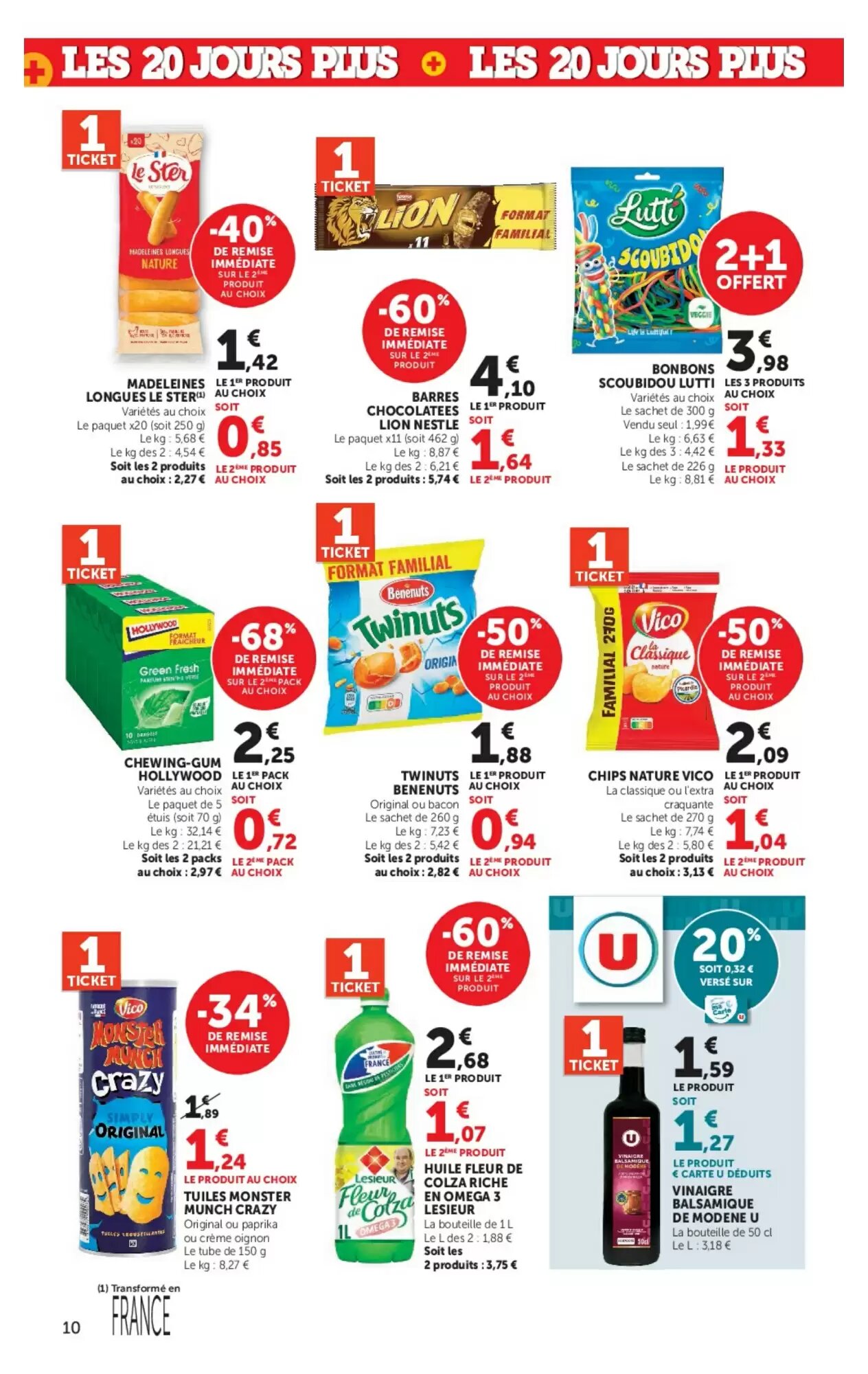 Prospectus promotionnel Super U valable à partir du 29/09/2026 - Page 10.