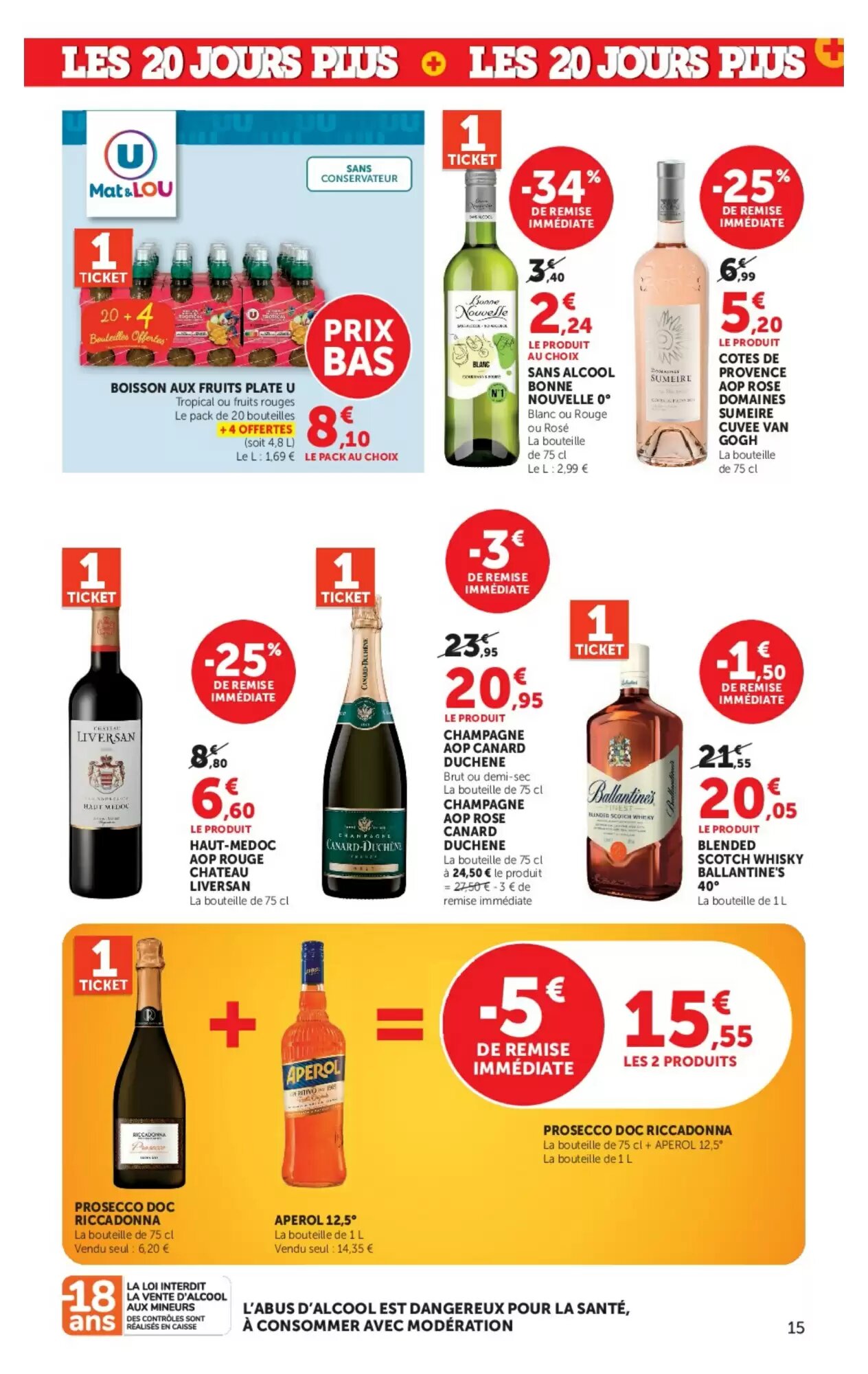 Prospectus promotionnel Super U valable à partir du 29/09/2026 - Page 15.