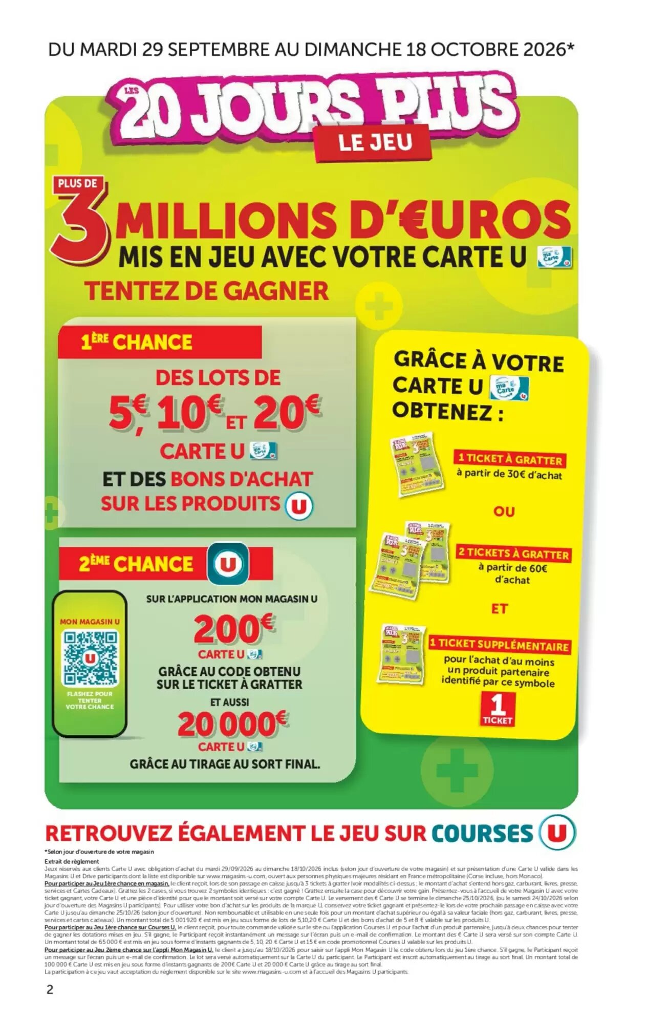Prospectus promotionnel Super U valable à partir du 29/09/2026 - Page 2.