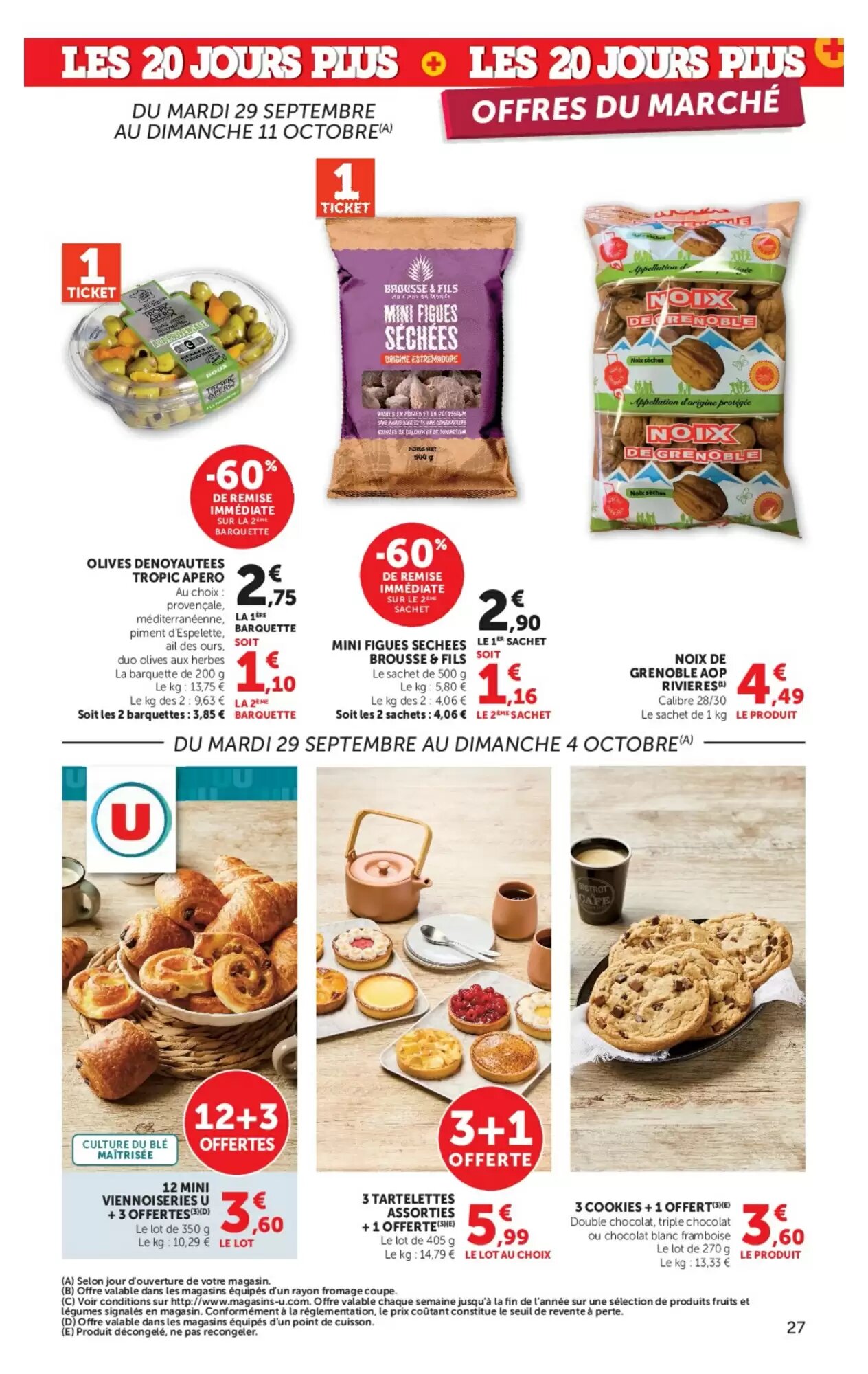 Prospectus promotionnel Super U valable à partir du 29/09/2026 - Page 27.