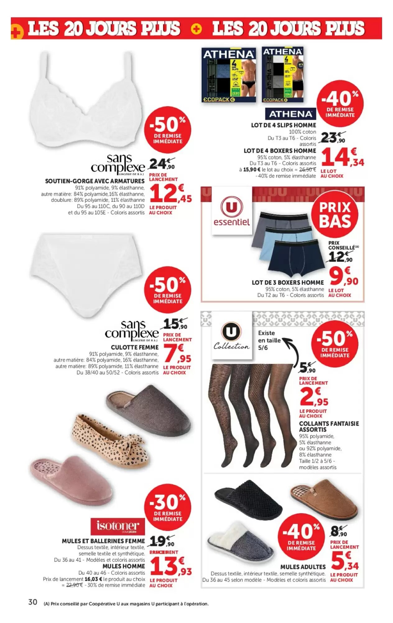 Prospectus promotionnel Super U valable à partir du 29/09/2026 - Page 30.