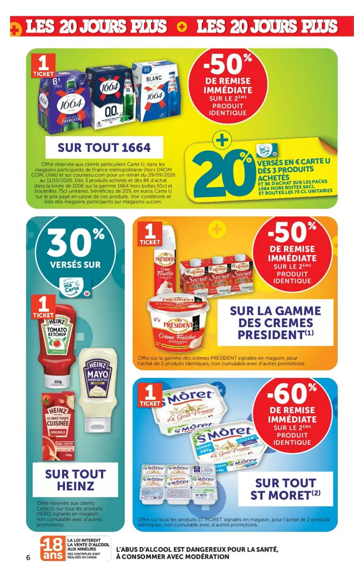 Prospectus promotionnel Super U valable à partir du 29/09/2026 - Page 6.