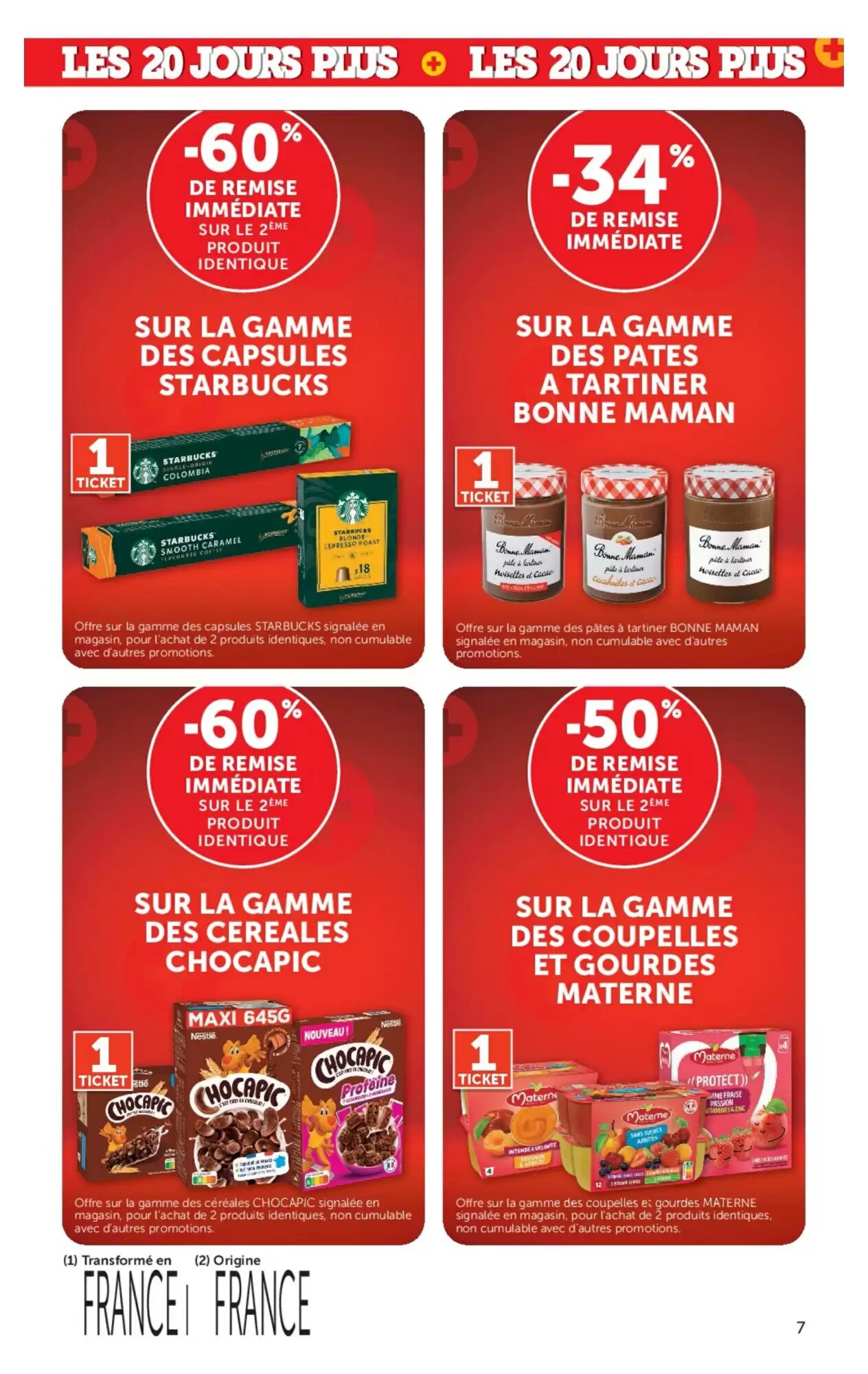 Prospectus promotionnel Super U valable à partir du 29/09/2026 - Page 7.
