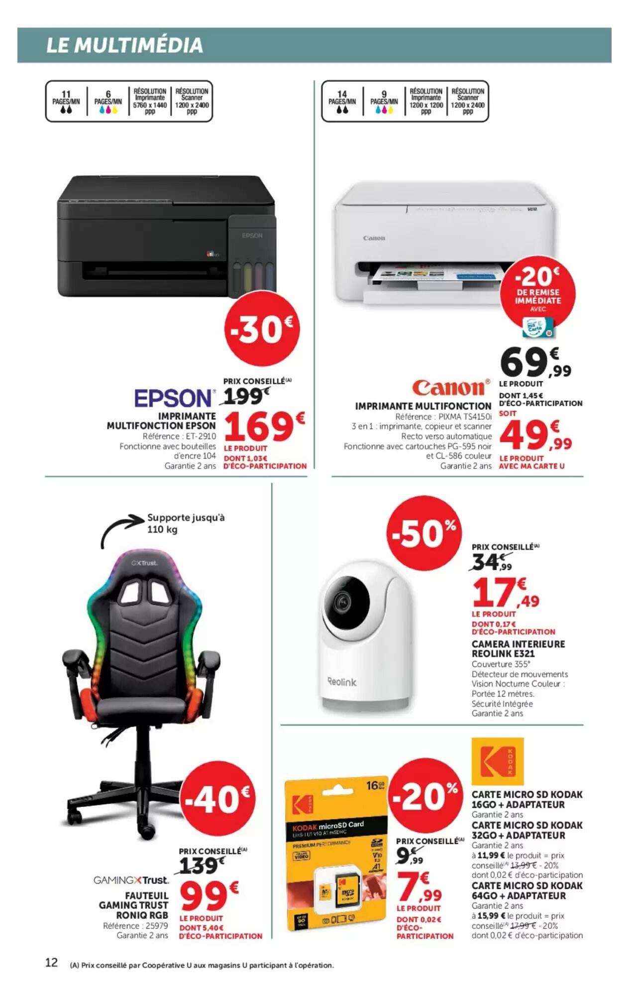 Prospectus promotionnel Hyper U valable à partir du 29/09/2026 - Page 12.