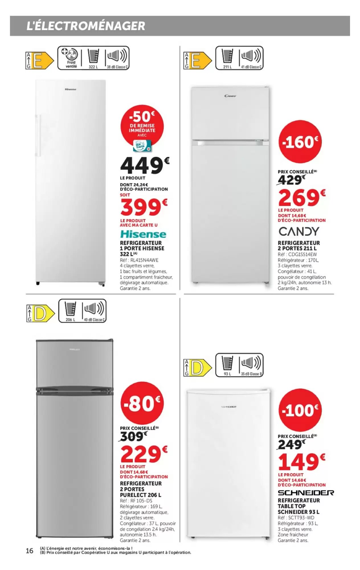 Prospectus promotionnel Hyper U valable à partir du 29/09/2026 - Page 16.