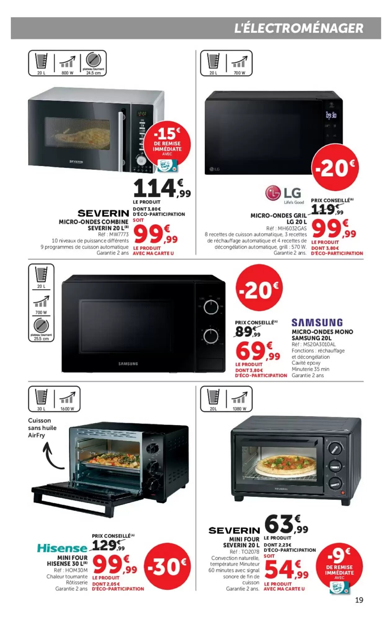 Prospectus promotionnel Hyper U valable à partir du 29/09/2026 - Page 19.
