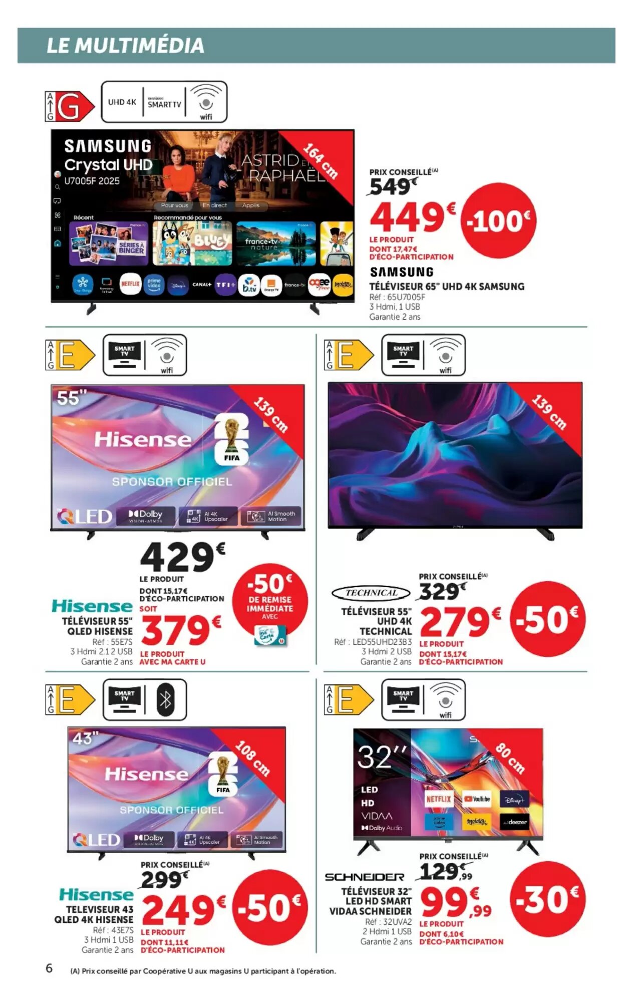 Prospectus promotionnel Hyper U valable à partir du 29/09/2026 - Page 6.