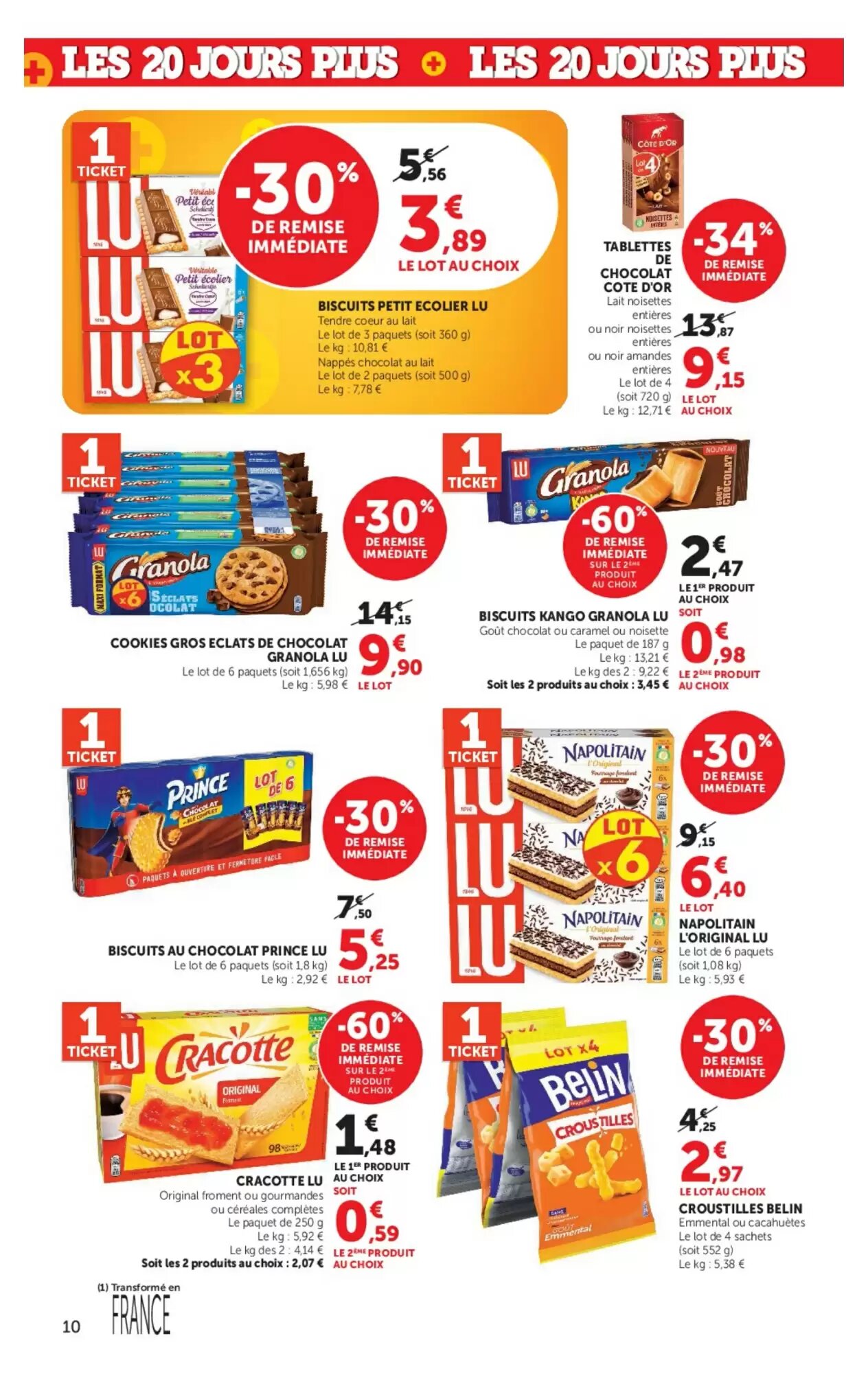 Prospectus promotionnel Hyper U valable à partir du 29/09/2026 - Page 10.