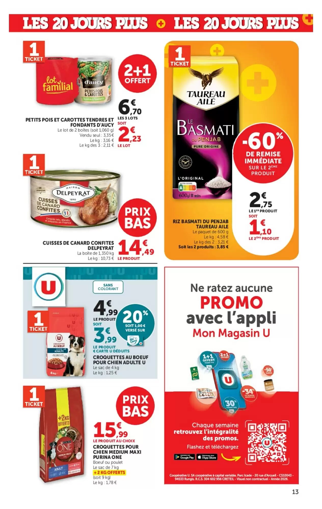 Prospectus promotionnel Hyper U valable à partir du 29/09/2026 - Page 13.
