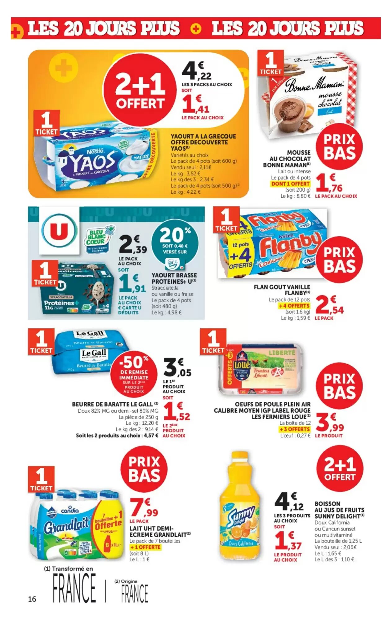 Prospectus promotionnel Hyper U valable à partir du 29/09/2026 - Page 16.