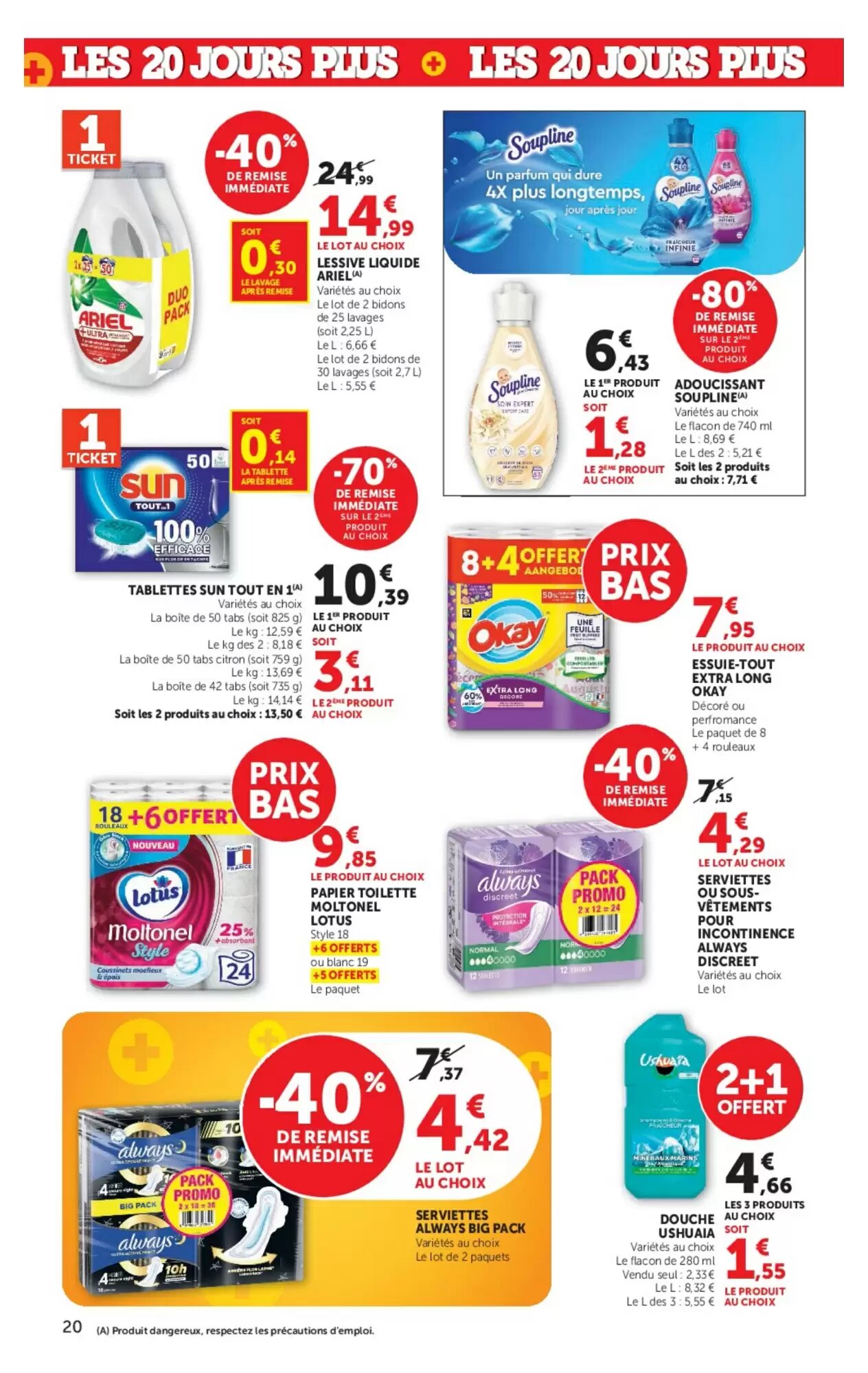 Prospectus promotionnel Hyper U valable à partir du 29/09/2026 - Page 20.