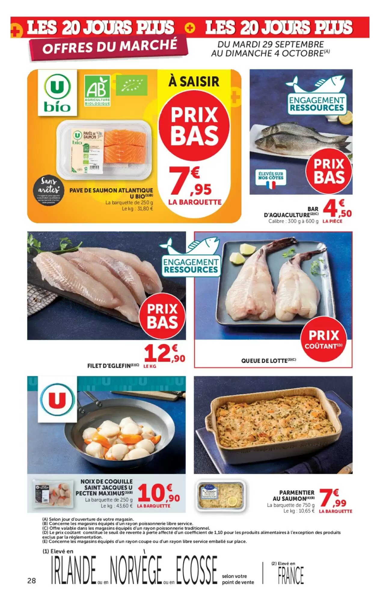 Prospectus promotionnel Hyper U valable à partir du 29/09/2026 - Page 28.