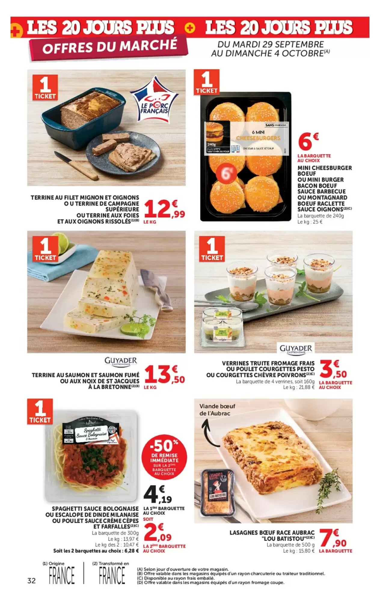 Prospectus promotionnel Hyper U valable à partir du 29/09/2026 - Page 32.
