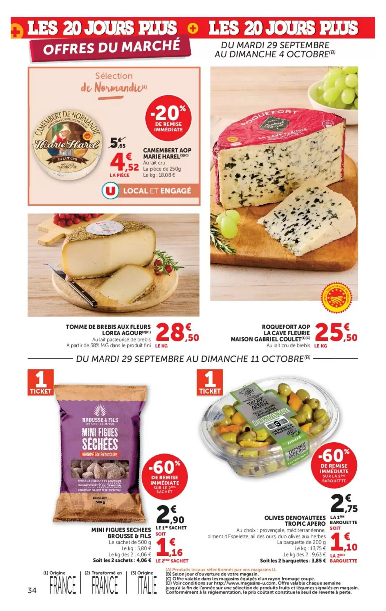 Prospectus promotionnel Hyper U valable à partir du 29/09/2026 - Page 34.