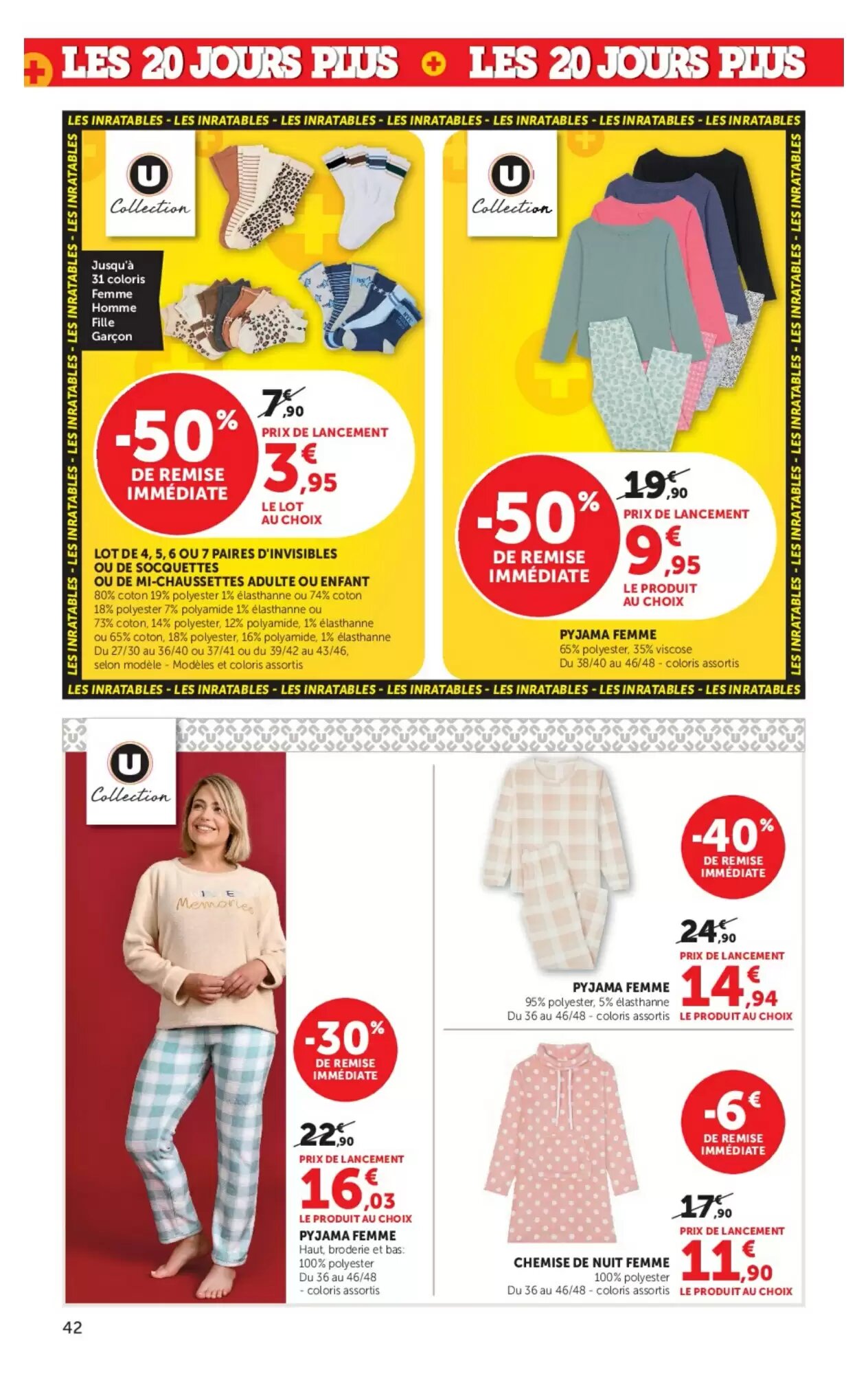 Prospectus promotionnel Hyper U valable à partir du 29/09/2026 - Page 42.