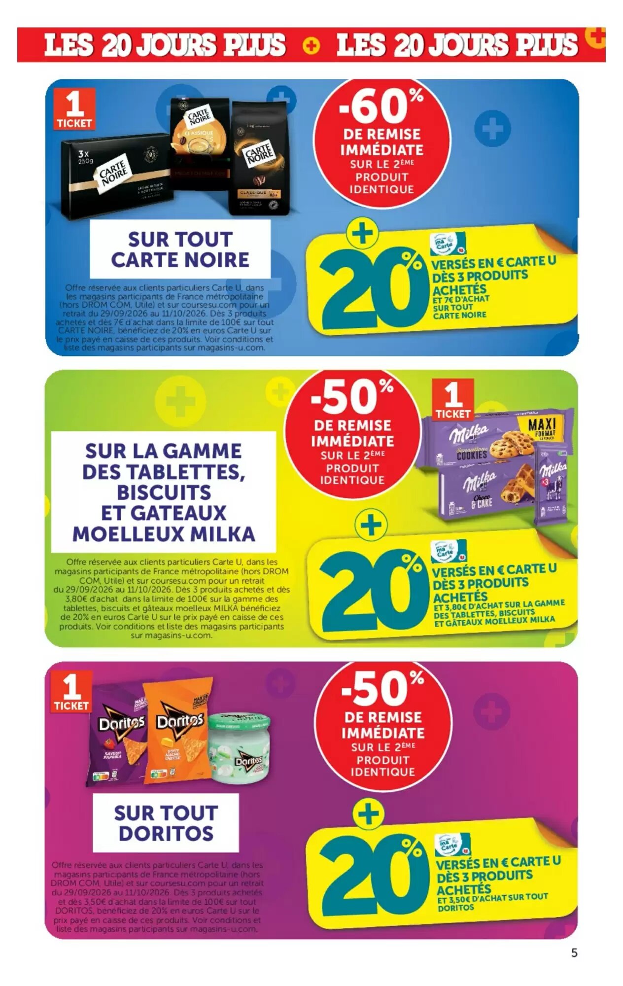 Prospectus promotionnel Hyper U valable à partir du 29/09/2026 - Page 5.