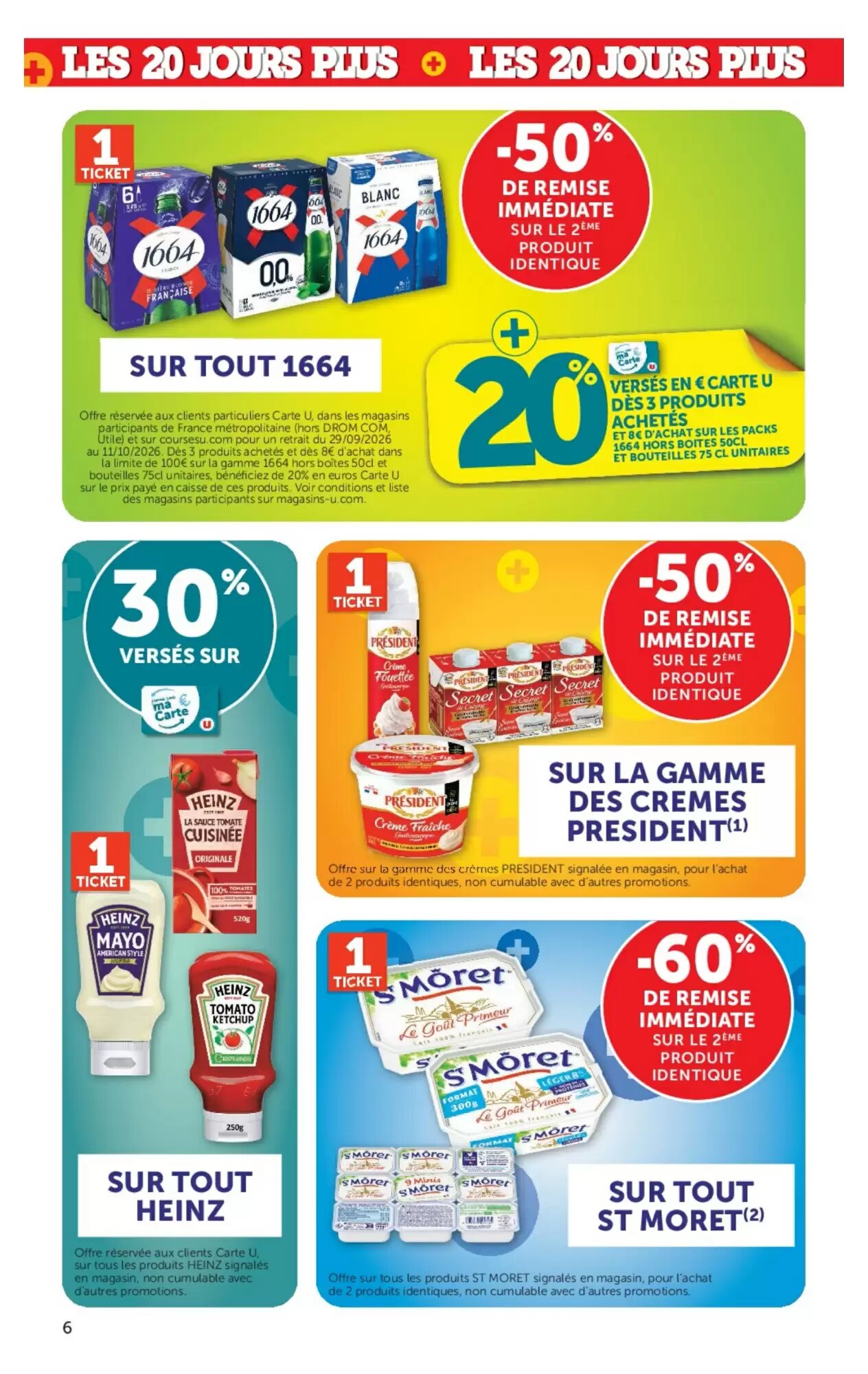 Prospectus promotionnel Hyper U valable à partir du 29/09/2026 - Page 6.