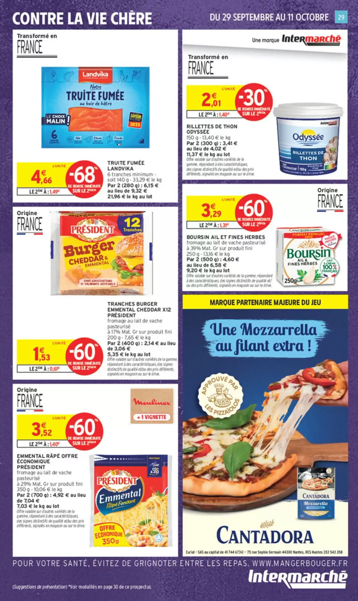 Prospectus promotionnel Intermarché valable à partir du 29/09/2026 - Page 21.